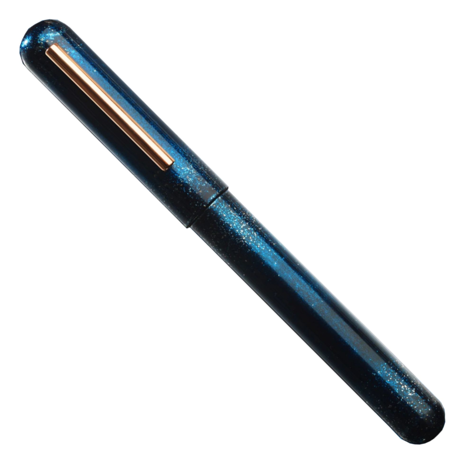 Ikkaku by Nahvalur Blue Moon Urushi Fountain Pen Collection