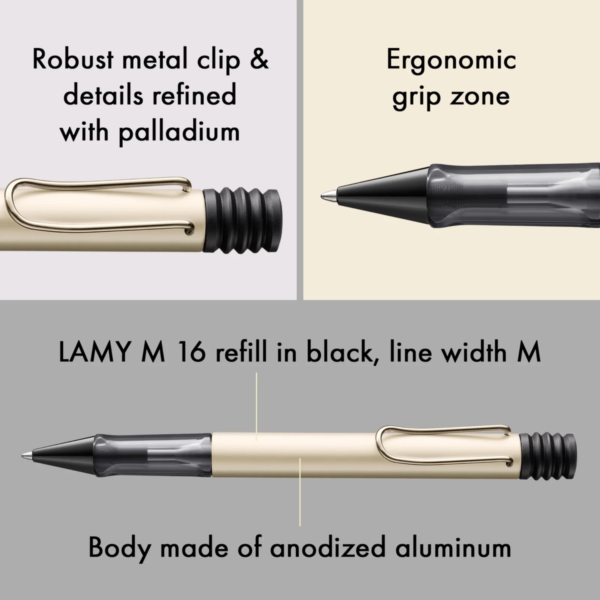 LAMY Lx Palladium Ballpoint Collection
