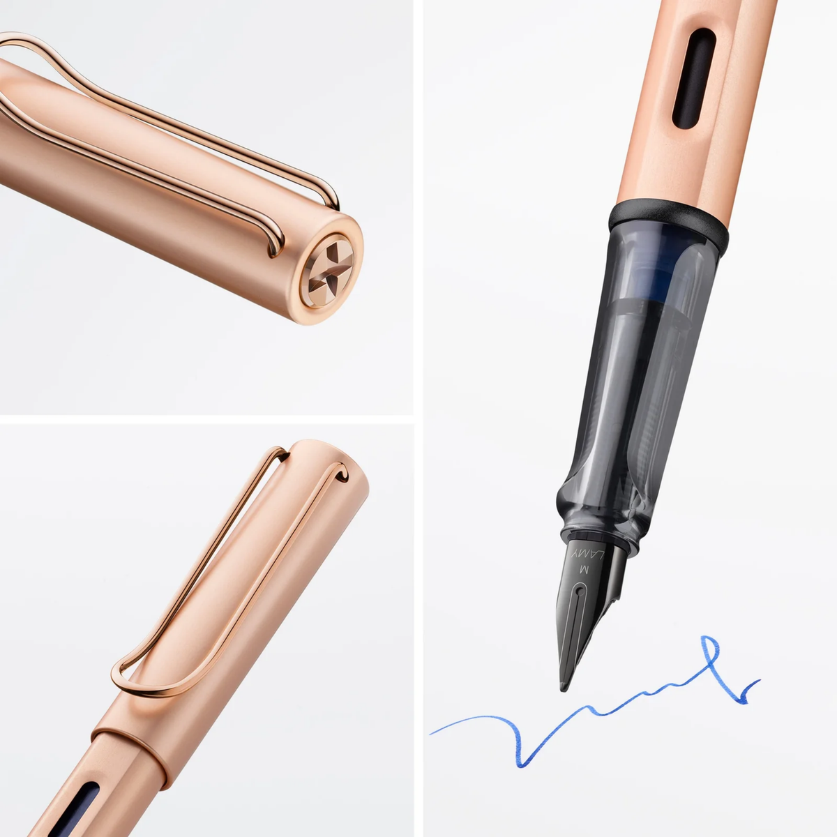 LAMY Lx Rosegold Fountain Pen Collection