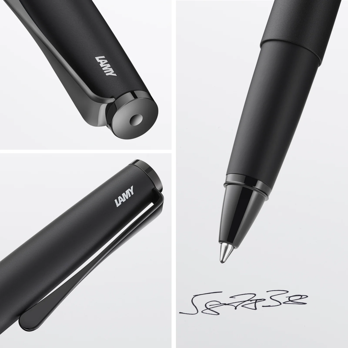 LAMY Studio Lx All Black Rollerball Pen Collection