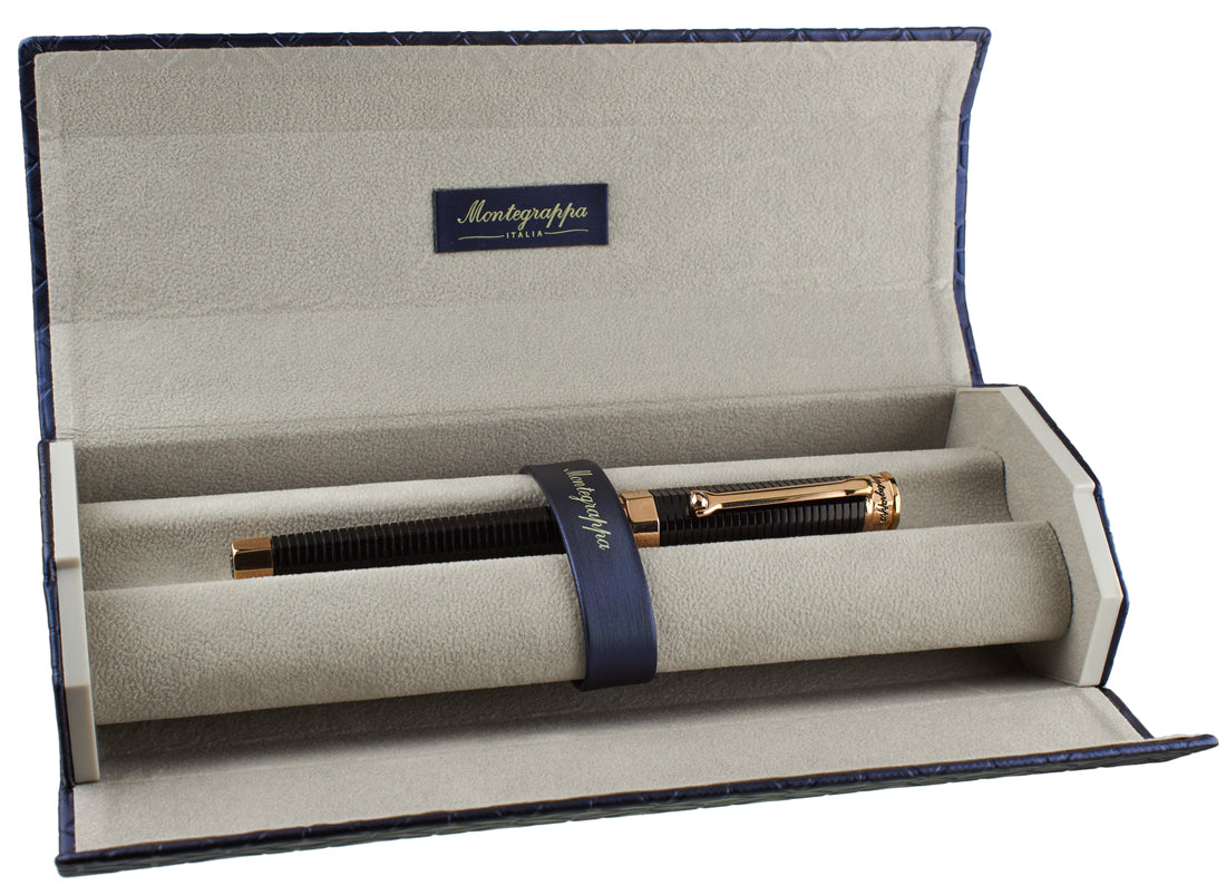 Montegrappa NeroUno Linea Rose Gold – Nibs-USA.com