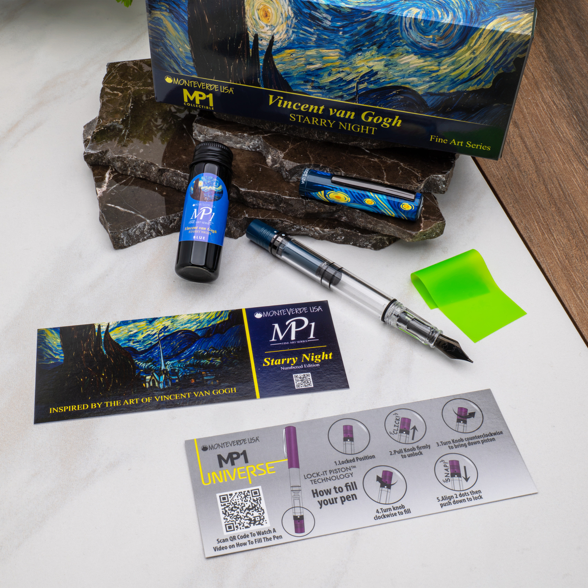 Monteverde MP1 Starry Night Fountain Pen Collection