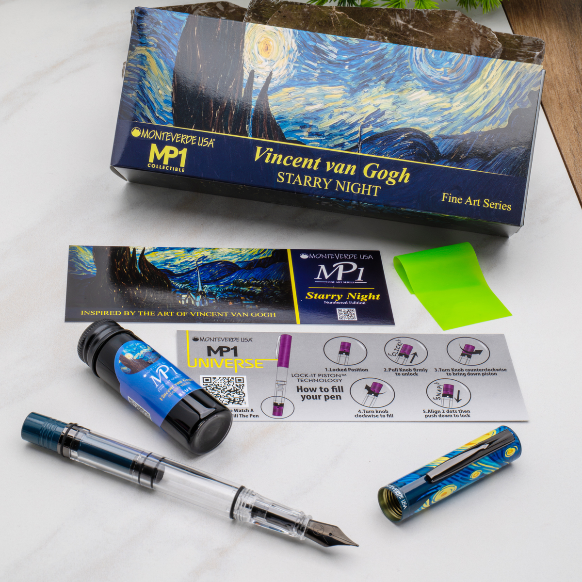 Monteverde MP1 Starry Night Fountain Pen Collection