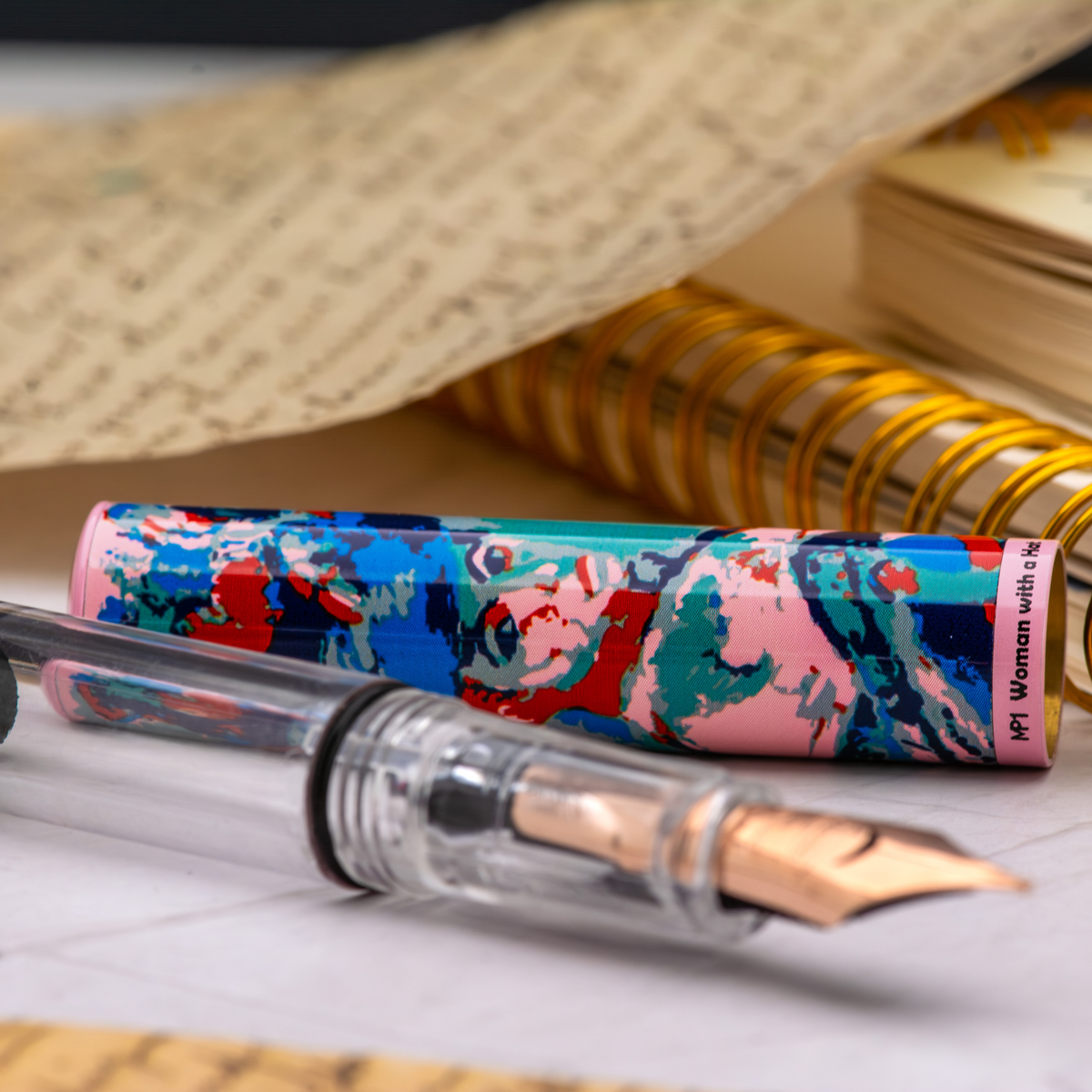 Monteverde MP1 Woman with a Hat 1905 Fine Art Series Fountain Pen Collection