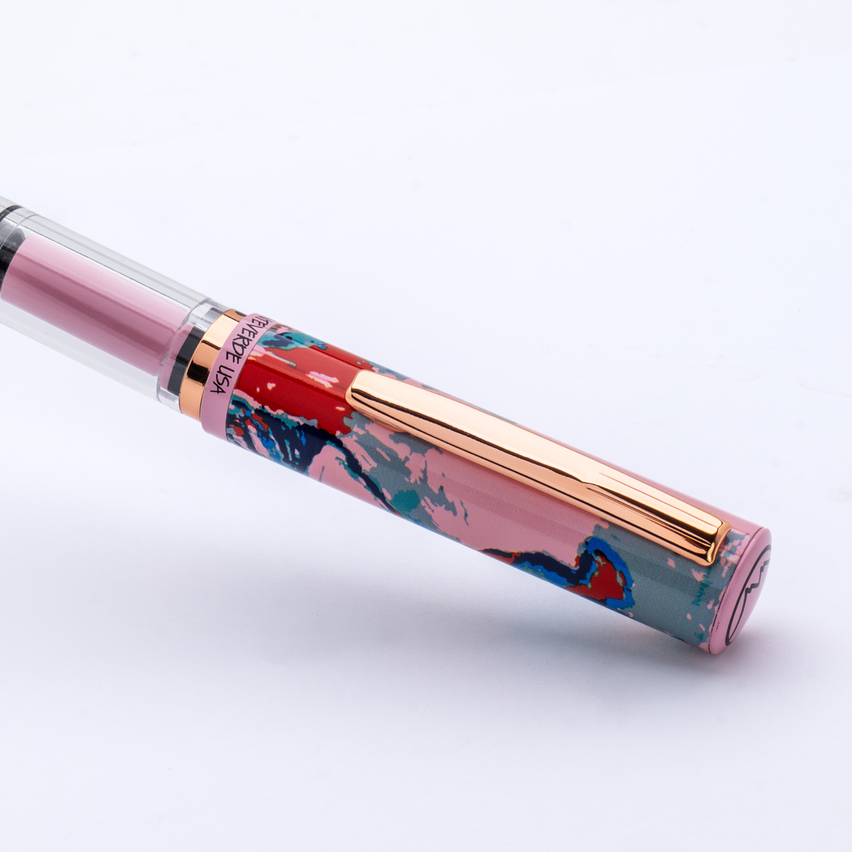 Monteverde MP1 Woman With A Hat 1905 – Fountain Pen + 15ml Pink Ink Bottle
