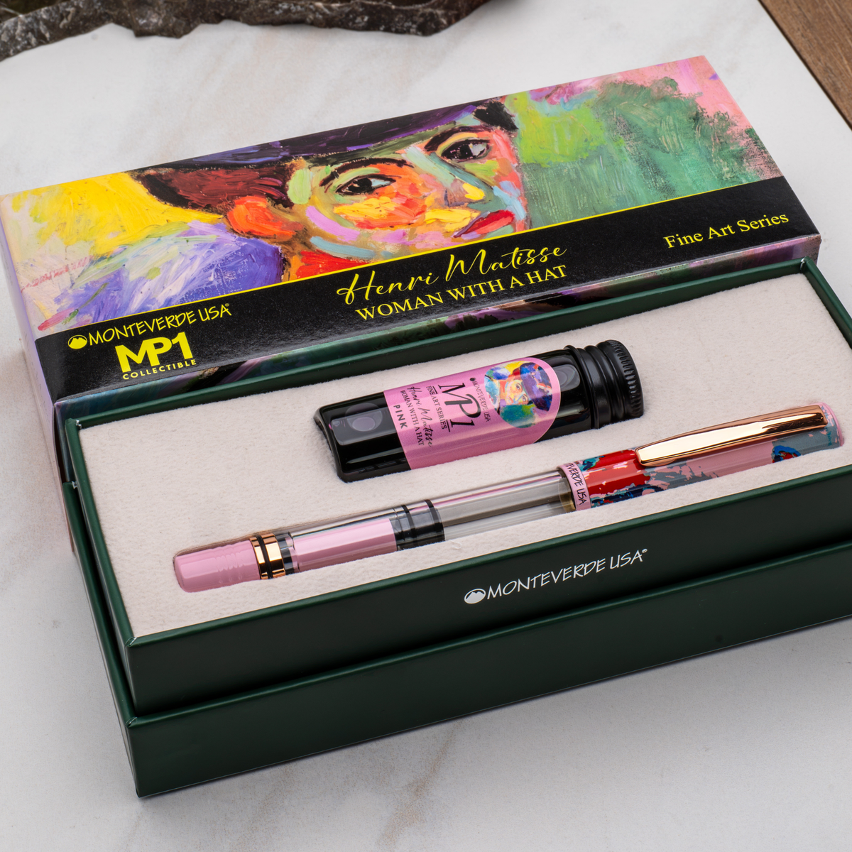 Monteverde MP1 Woman with a Hat 1905 Fine Art Series Fountain Pen Collection