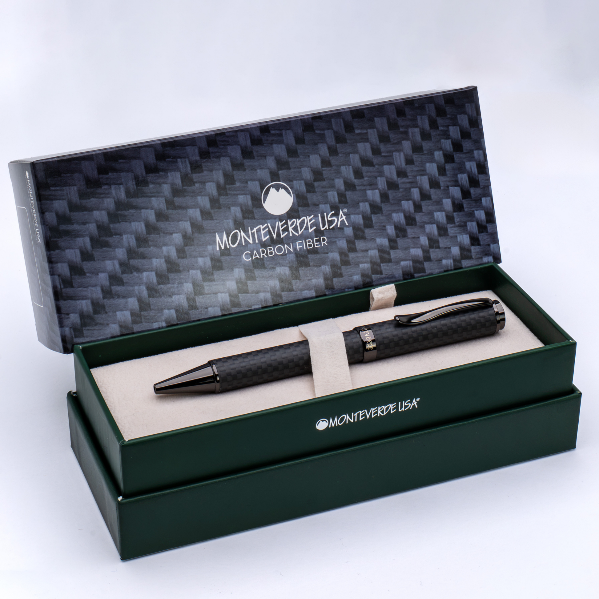 Monteverde Innova Matte Carbon Gunmetal Ballpoint Pen Collection