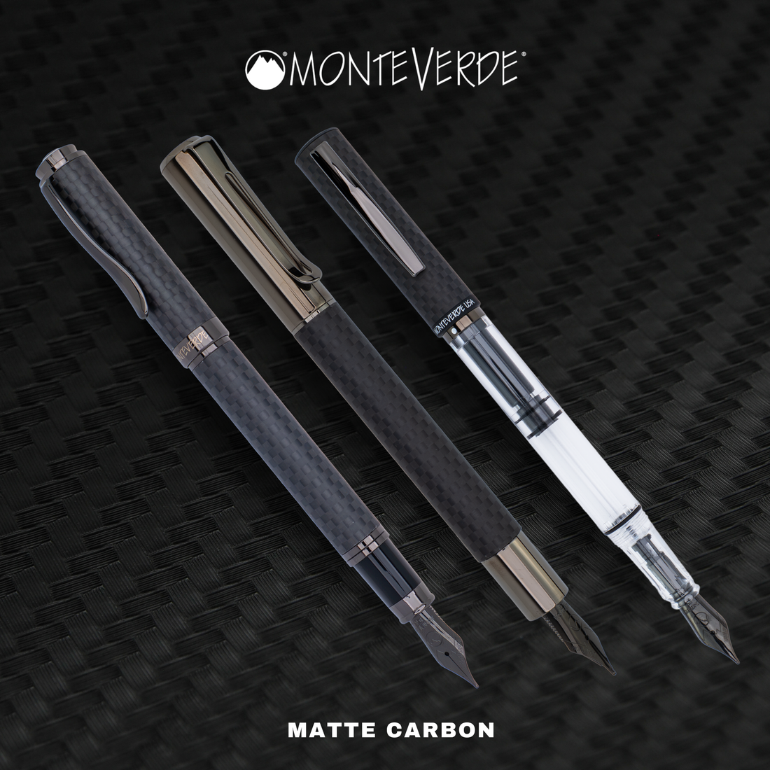 Monteverde USA Matte Carbon Collection