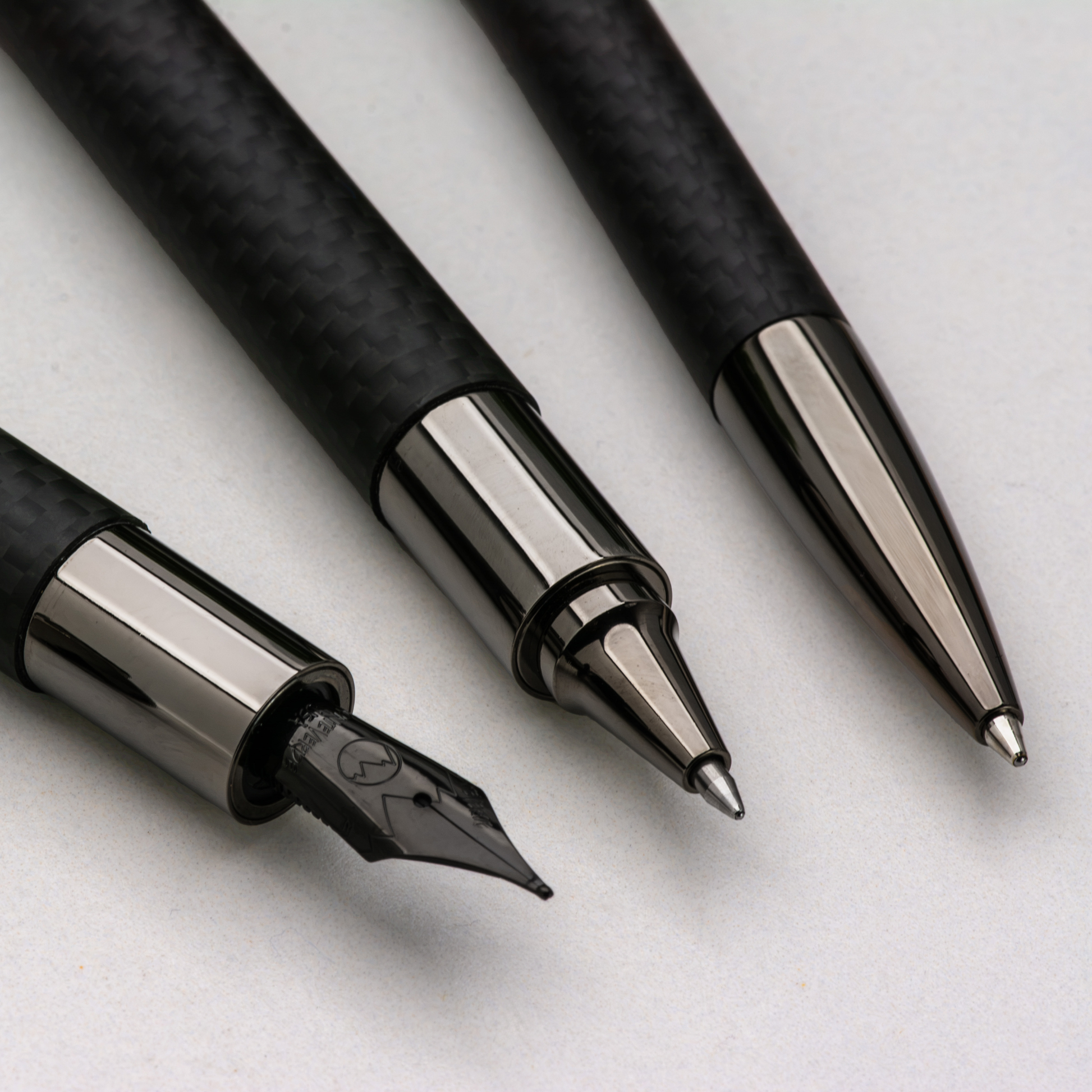 Monteverde USA Matte Carbon Ritma Fountain Pen Collection