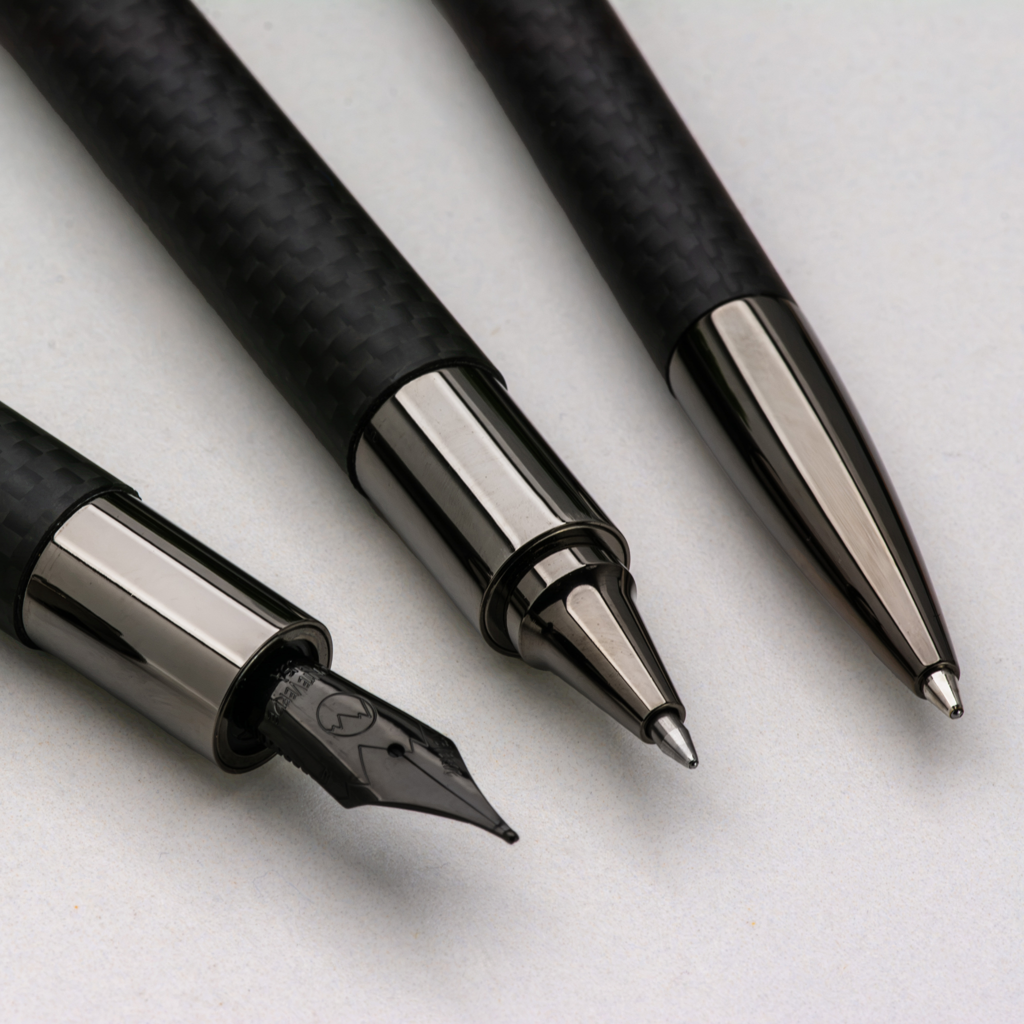 Monteverde USA Matte Carbon Ritma Fountain Pen Collection