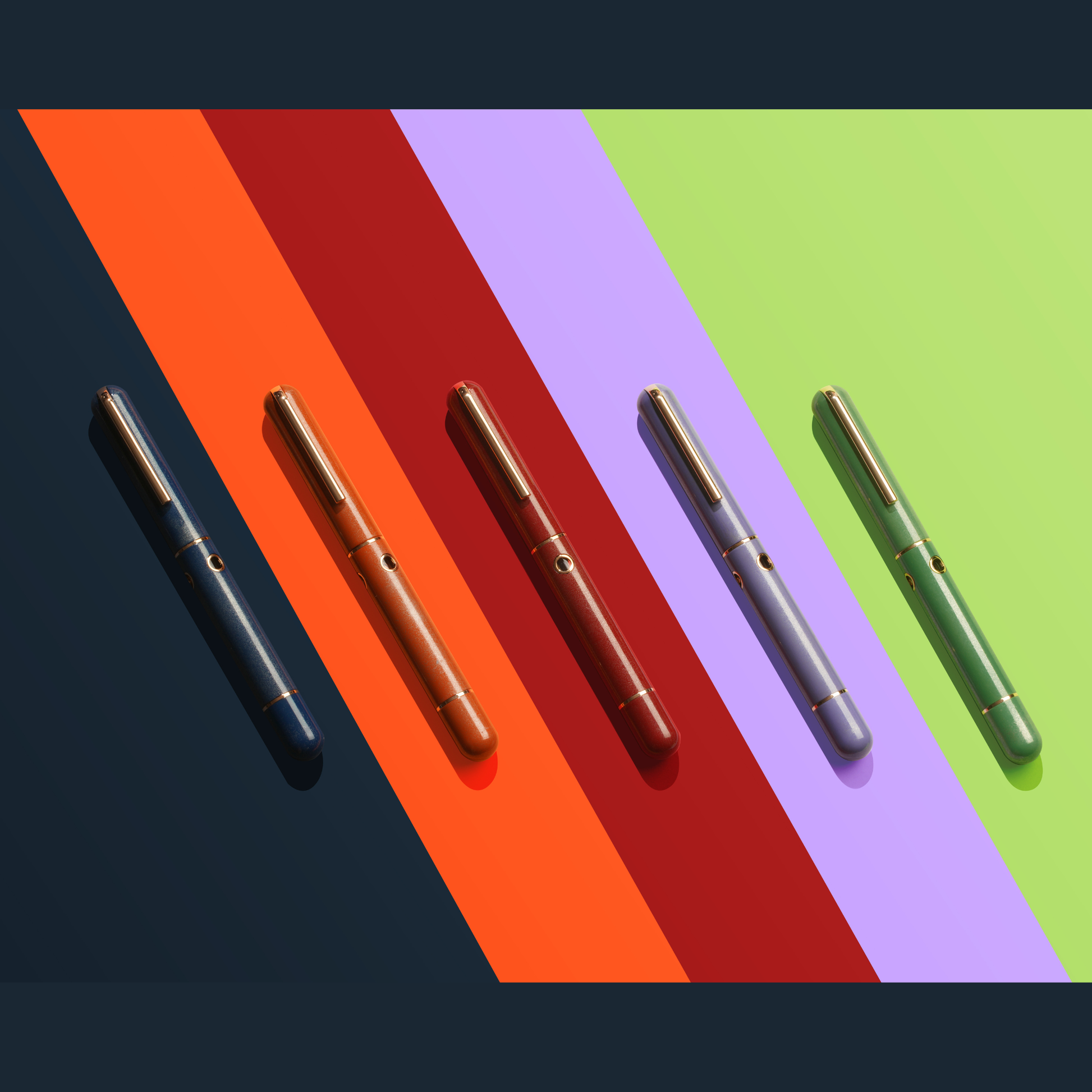 Nahvalur 365 Anniversary Roiro Fountain Pen Collection