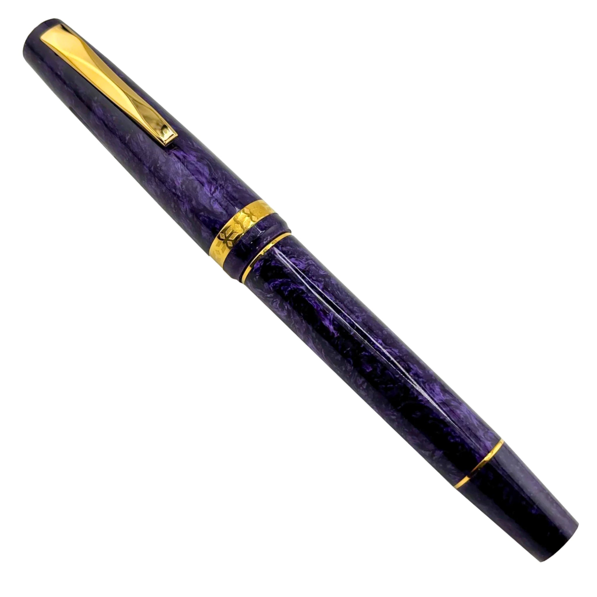 Gioia Metis 2 Purple Gold Fountain Pen