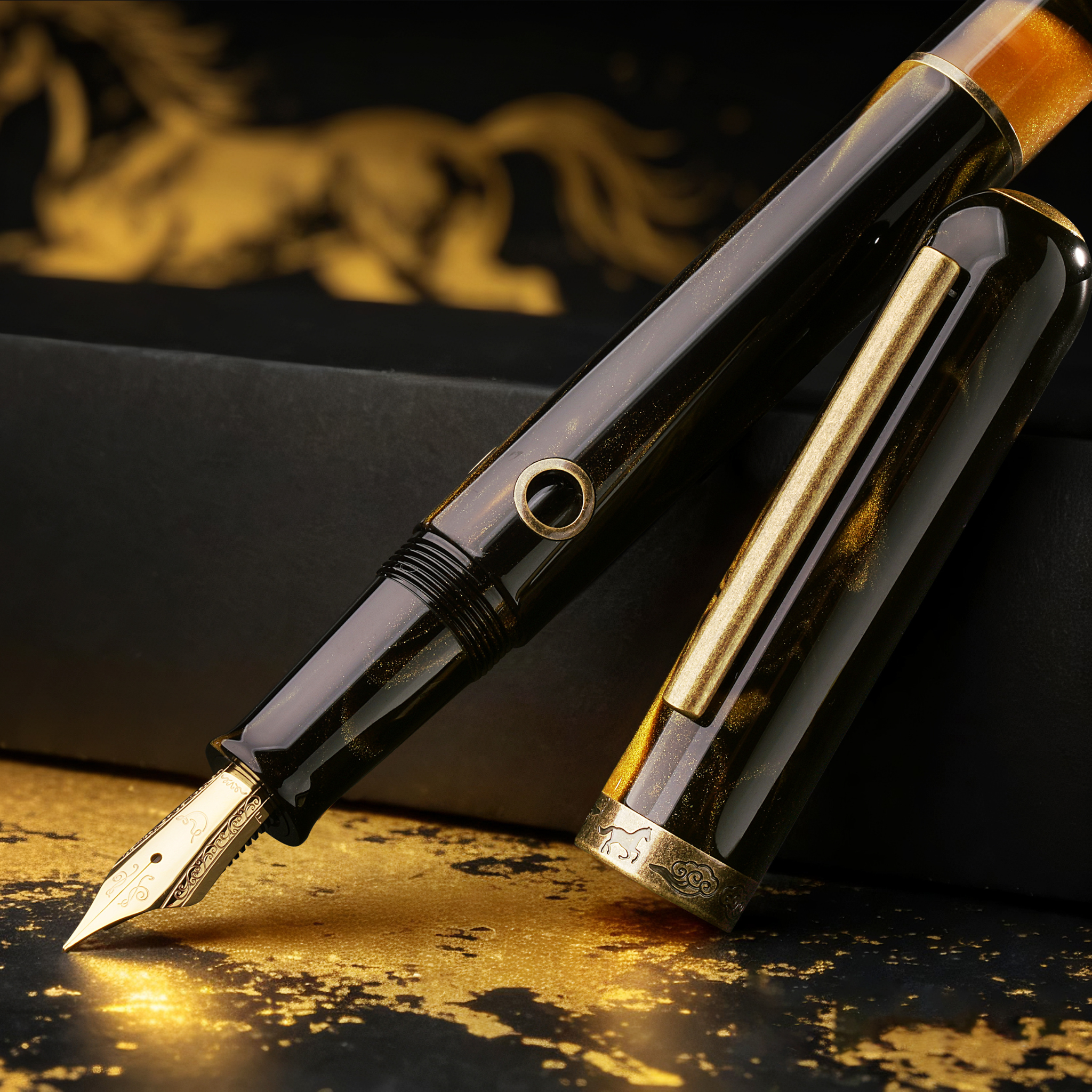 Nahvalur Pen of The Year: Horse 2026 Fountain Pen Collection