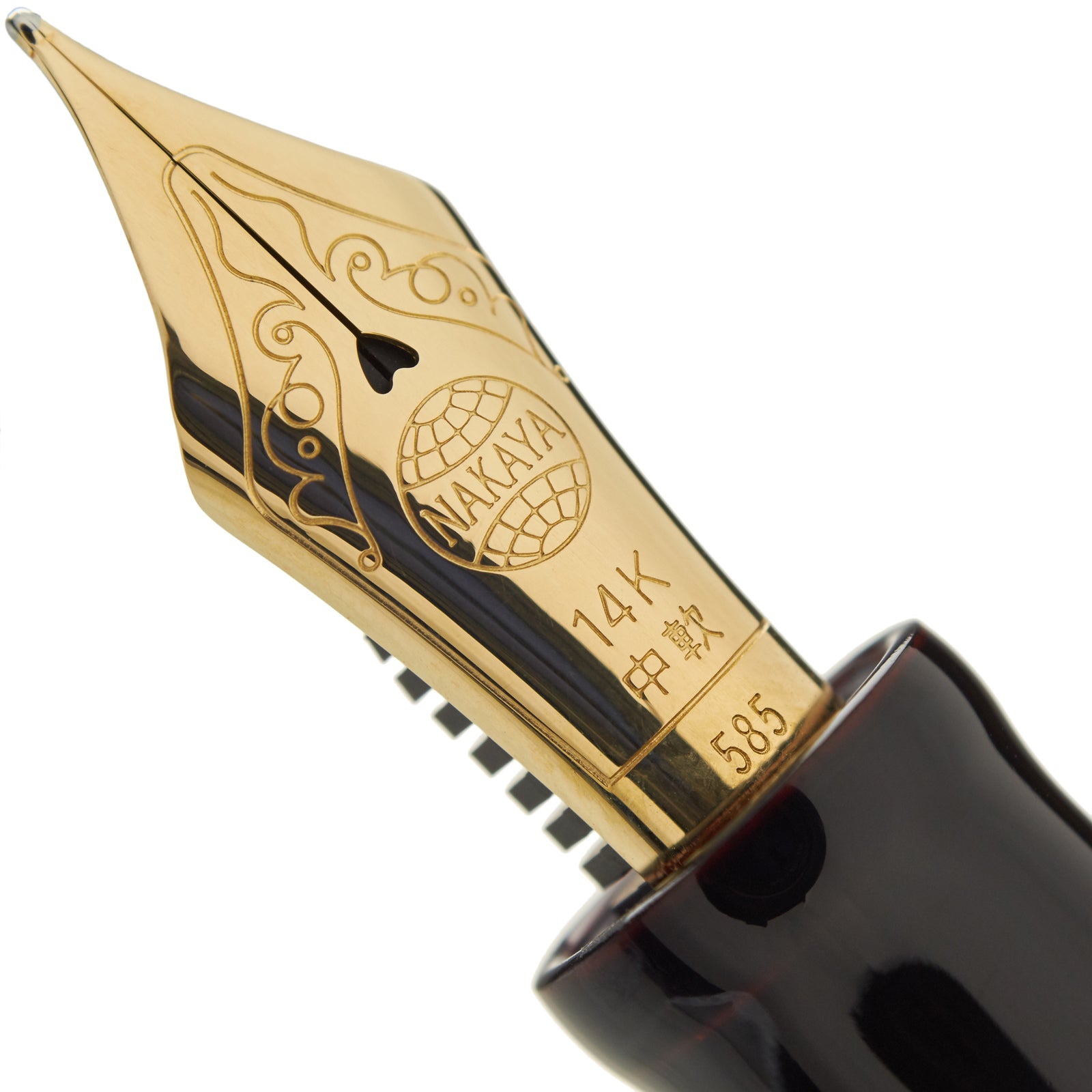 Nakaya Desk Pen Kuro-tamenuri