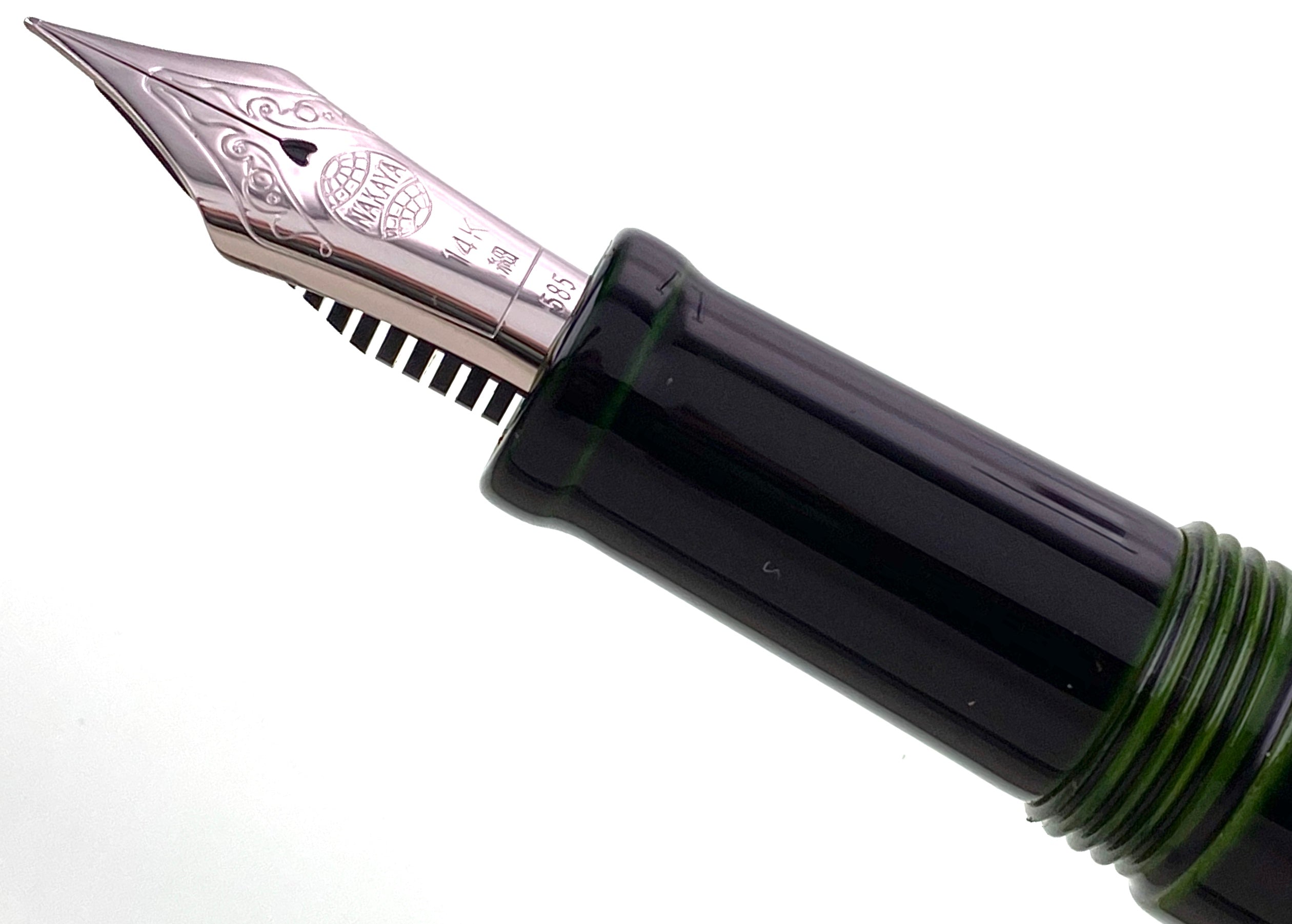 Nakaya Desk Pen Midori-tamenuri