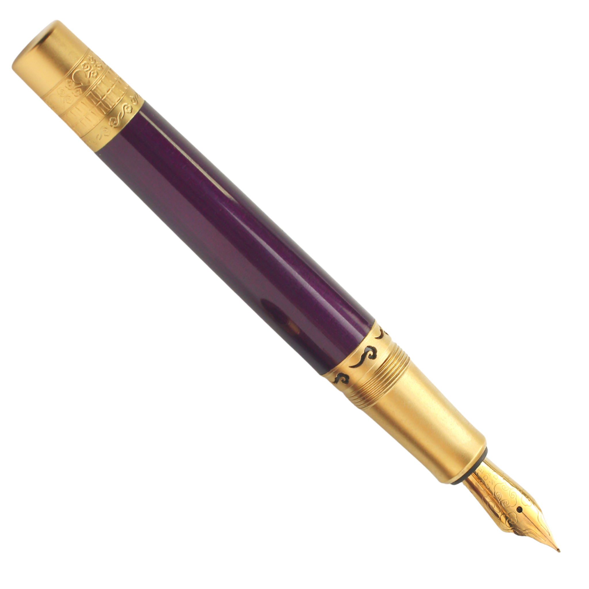 Panda Dorf Purple Bamboo Edition - Fountain Pen – Nibs-USA.com Panda Dorf Purple Bamboo Edition - Fountain Pen – Nibs-USA.com