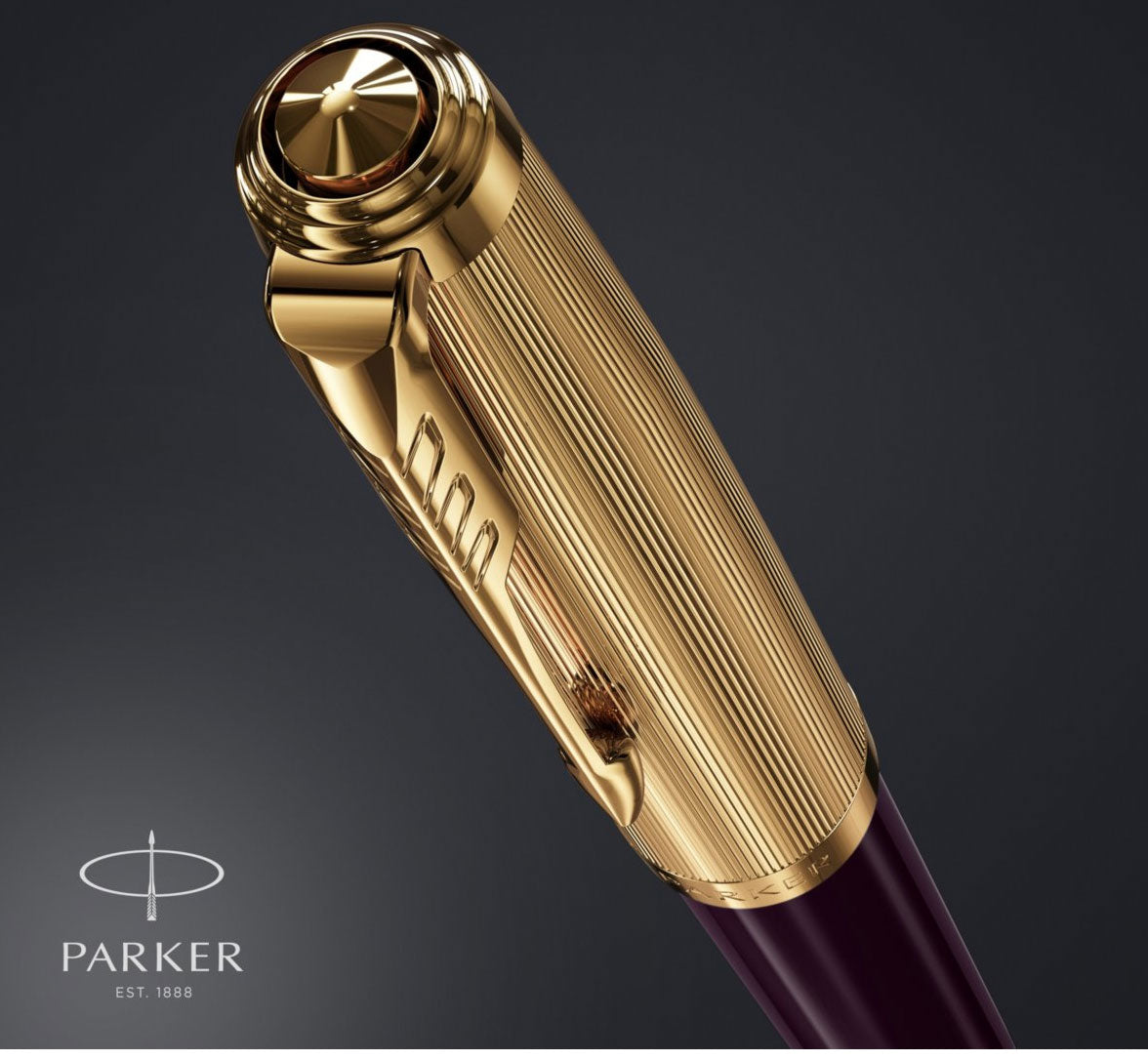 Parker 51 Deluxe Plum Gold - Fountain Pen