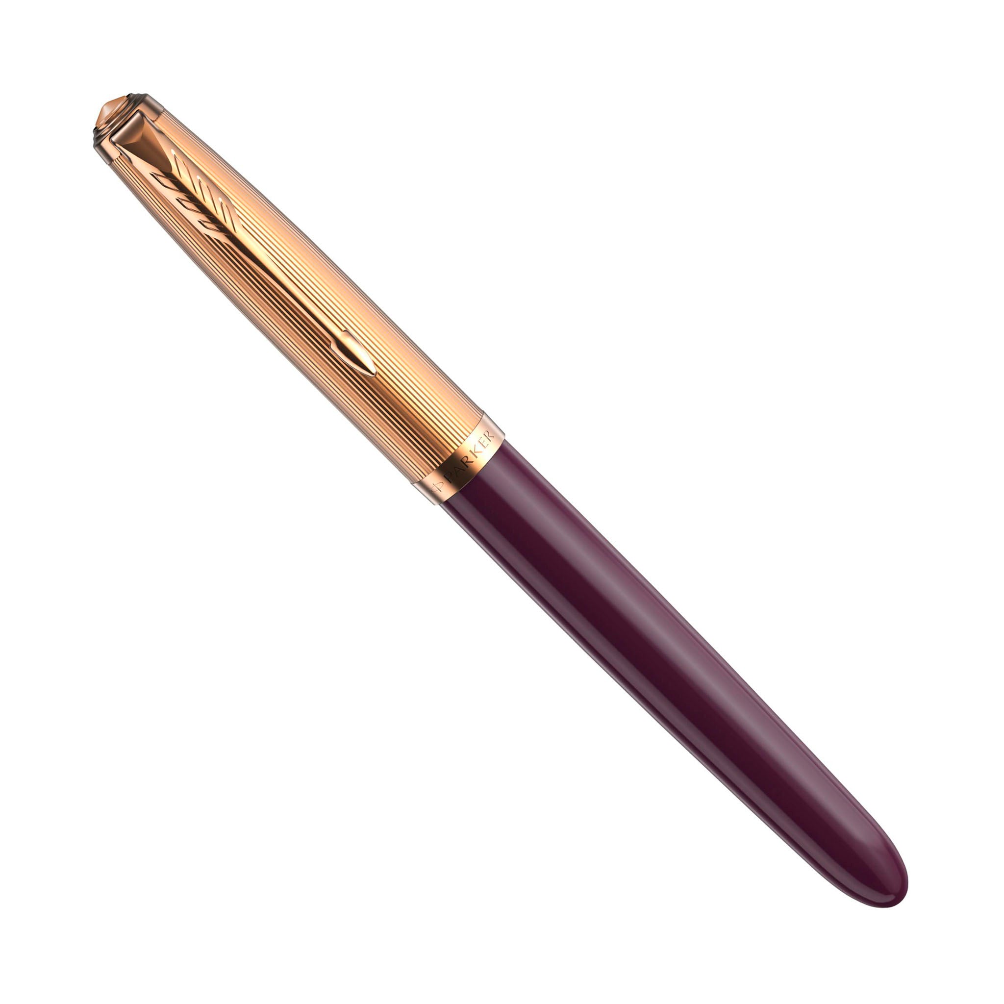 Parker 51 Deluxe Plum Gold - Fountain Pen
