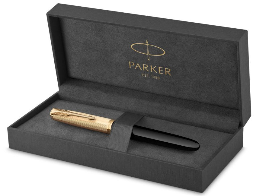 Parker 51 Deluxe Black Gold - Fountain Pen