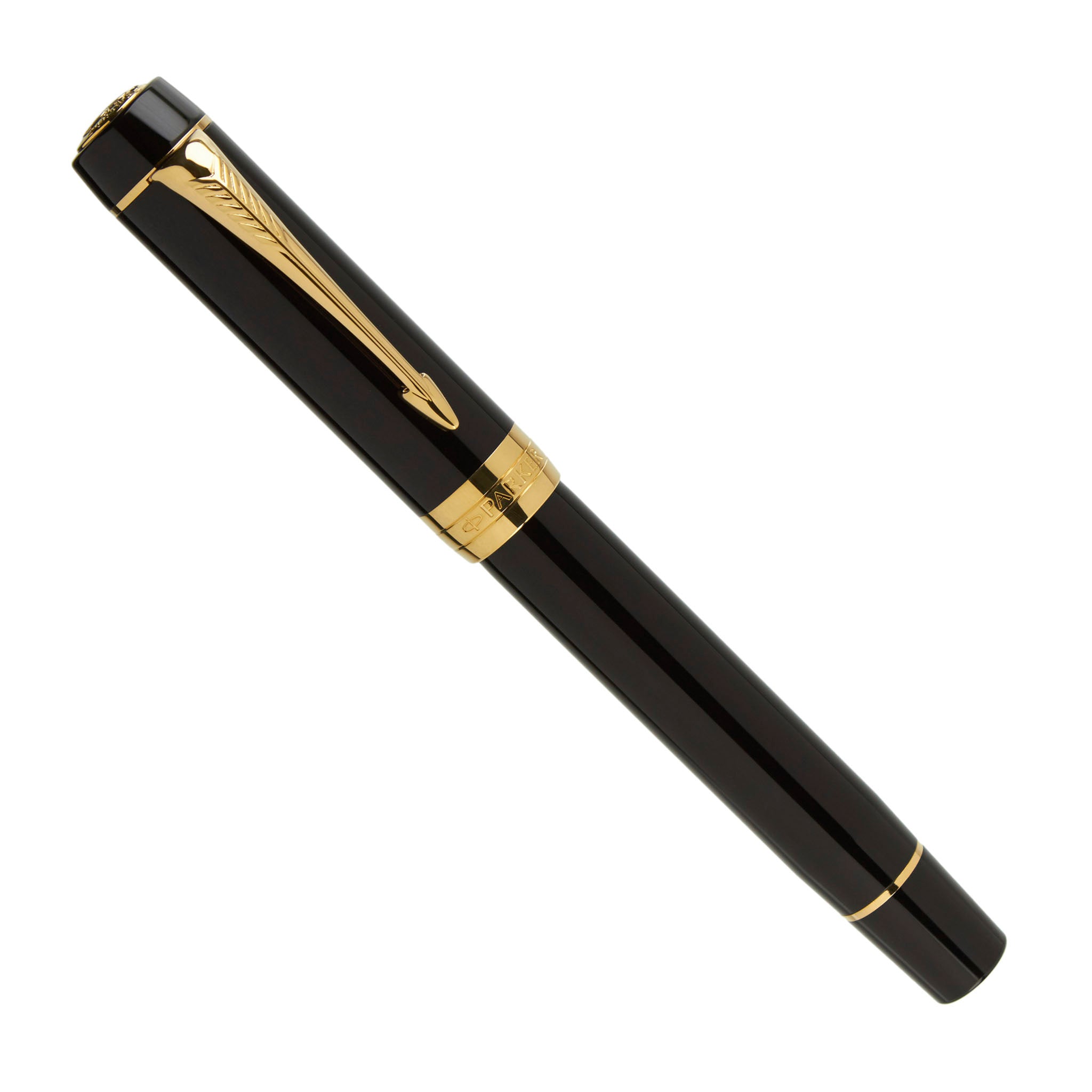 Parker Duofold Centennial Classic Black Gold Trim