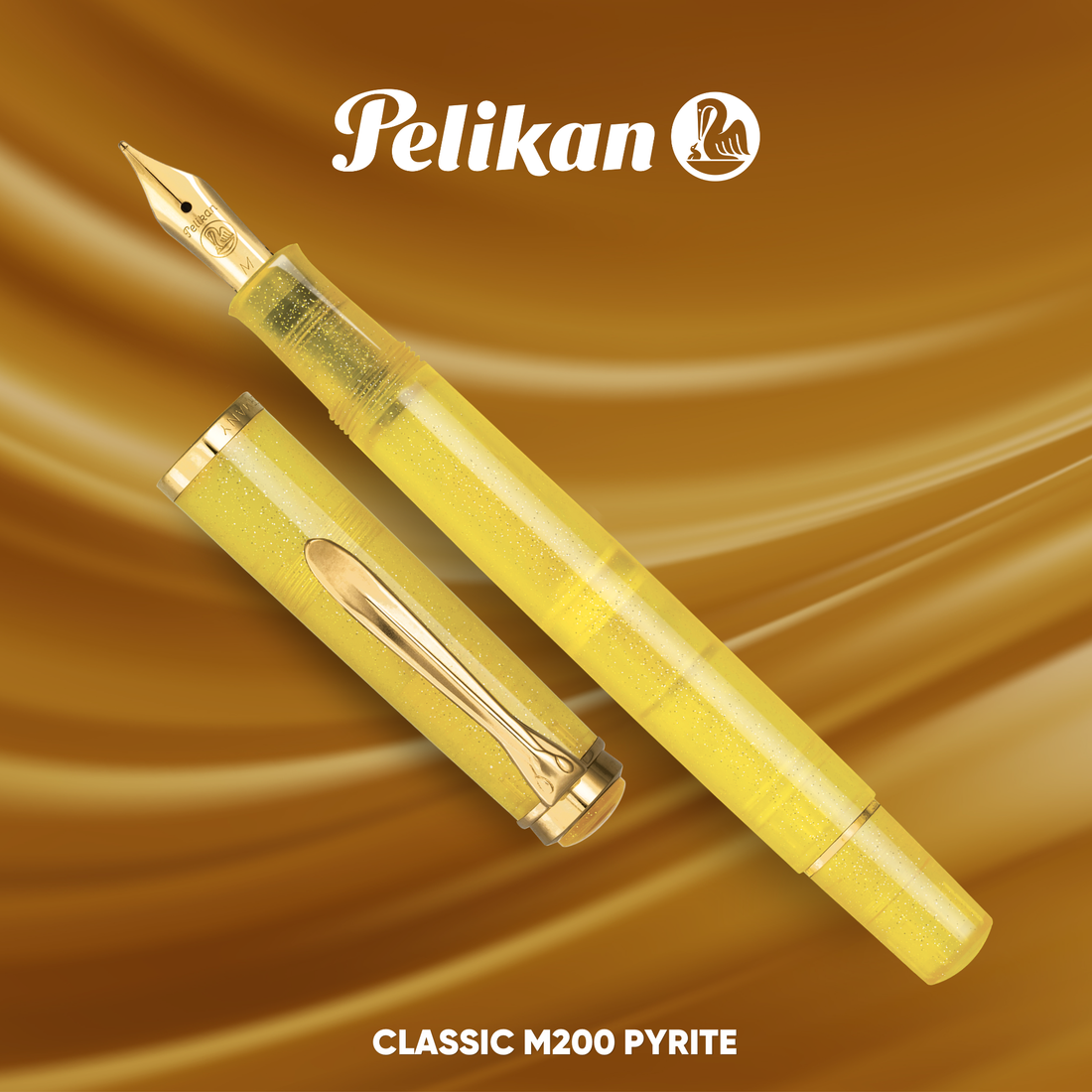 Pelikan Classic M200 Pyrite  Fountain Pen Collection