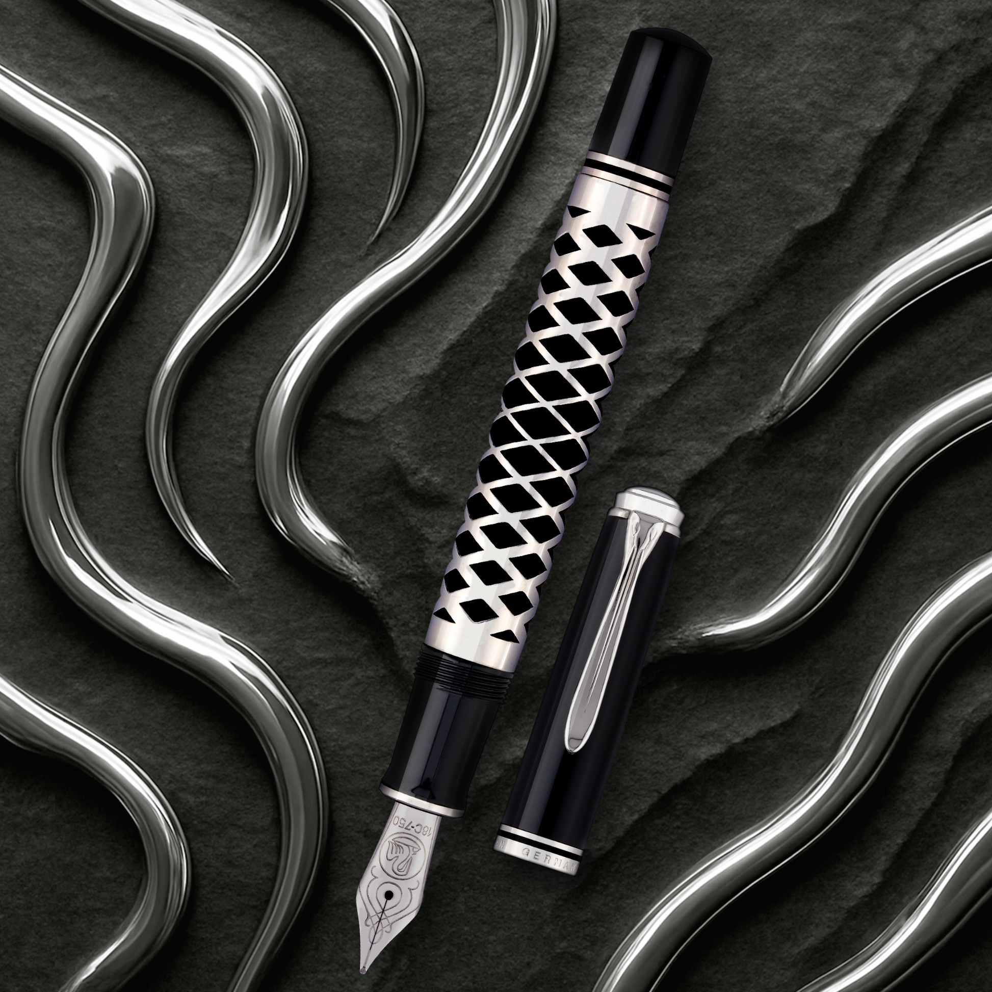 Pelikan Special Edition Souverän M805 Metal Sleeve Fountain Pen Collection