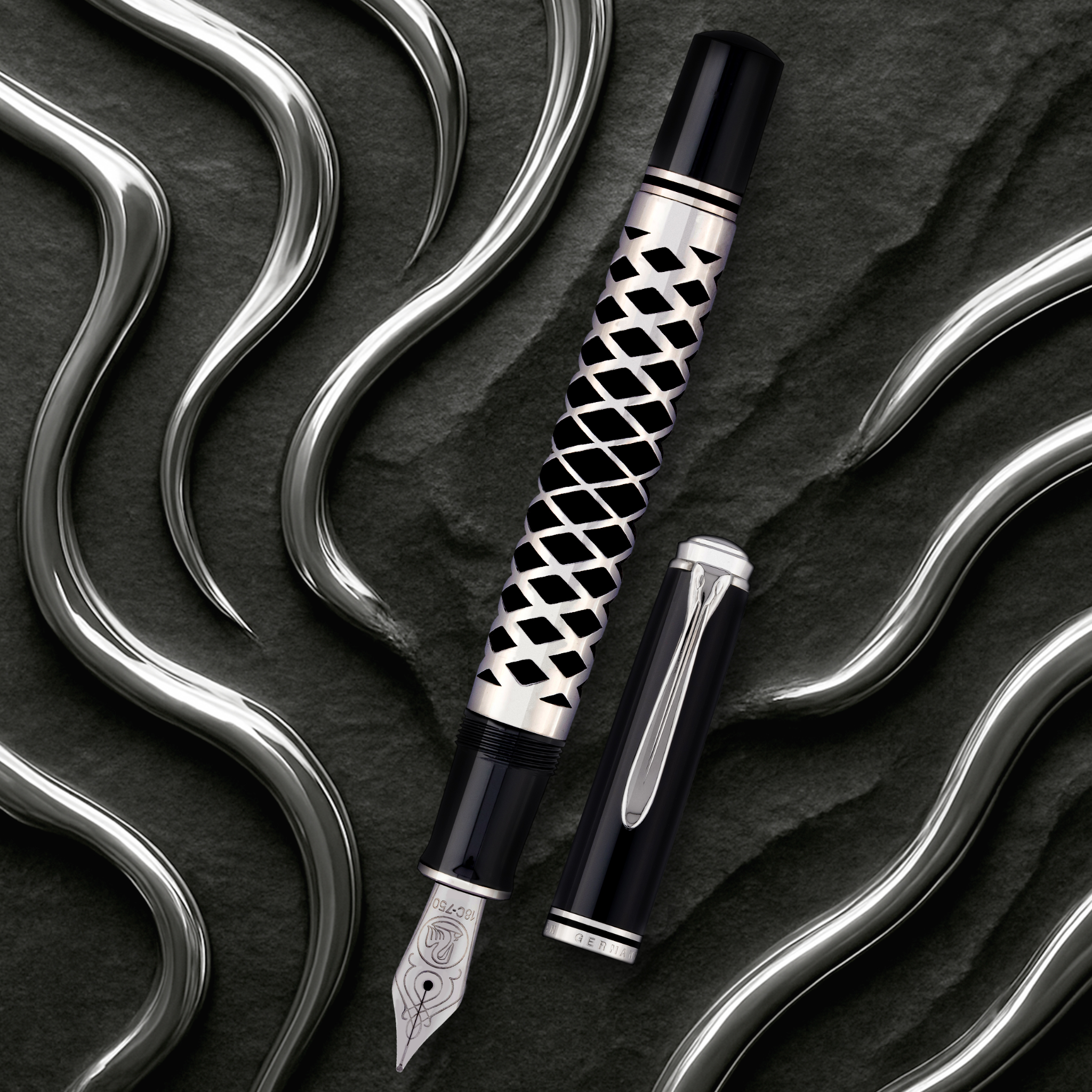 Pelikan Special Edition Souverän M805 Metal Sleeve Fountain Pen Collection