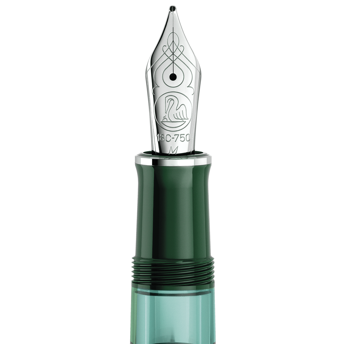Pelikan Souverän M815 Metal Striped Green Fountain Pen Collection