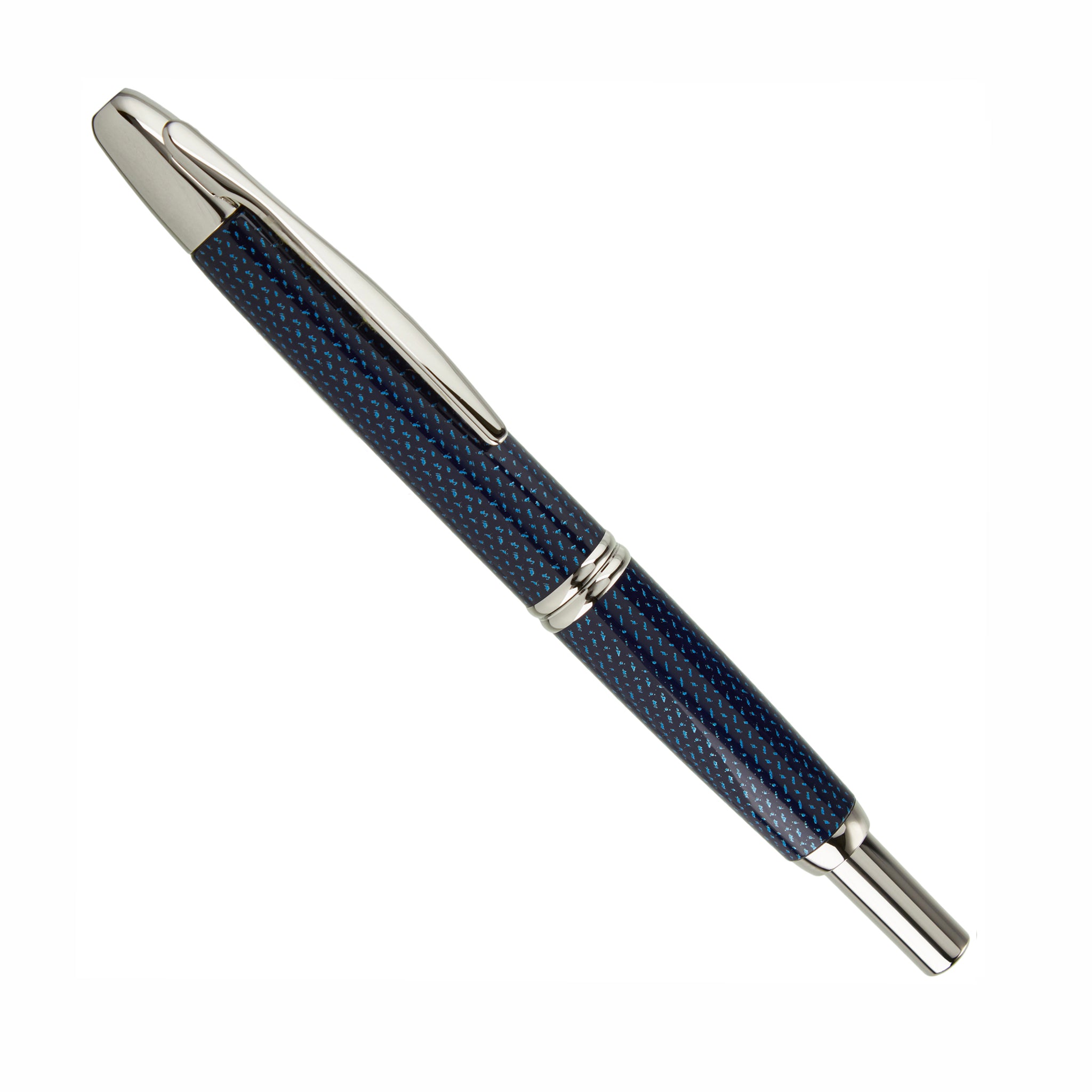 Pilot Vanishing Point Blue Carbonesque - Fountain Pen