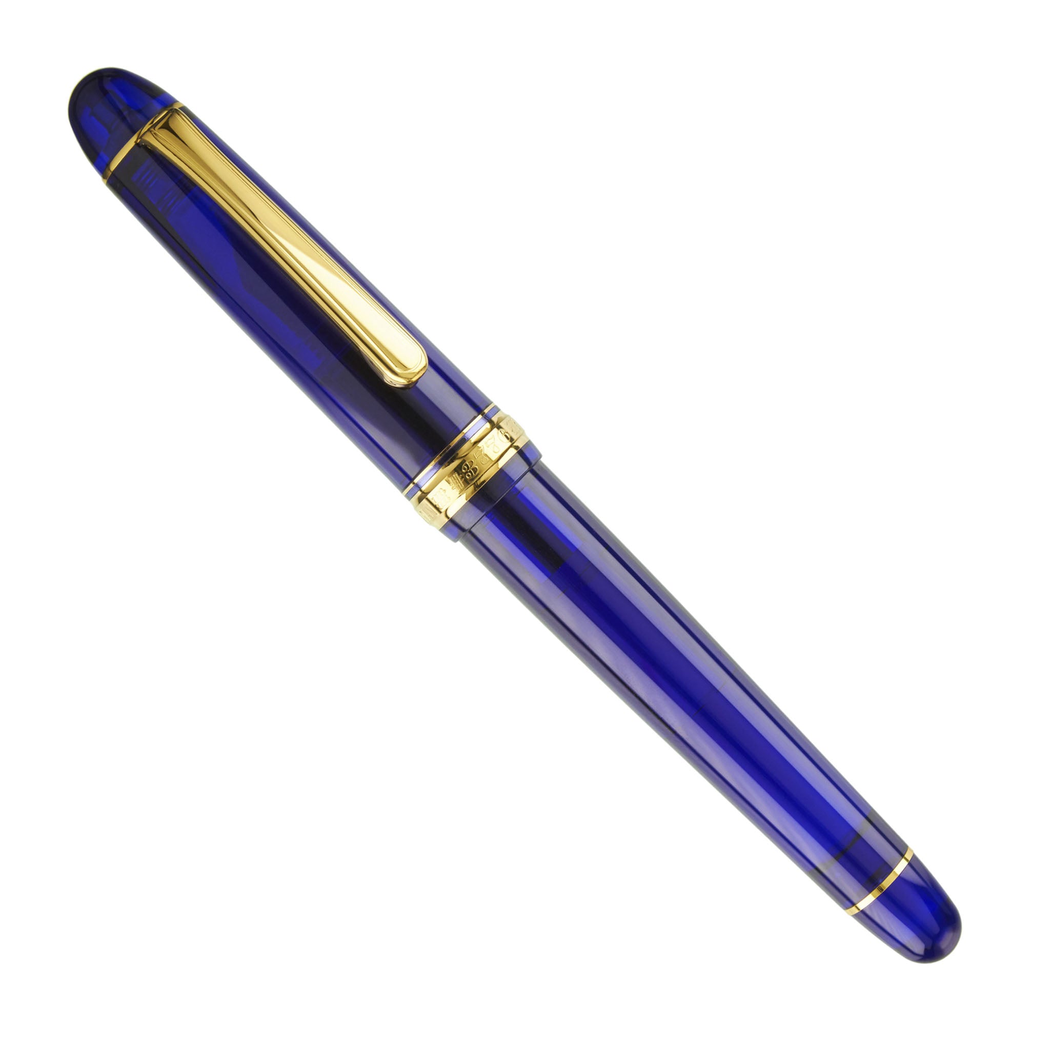 Platinum 3776 Century Chartres Blue Gold