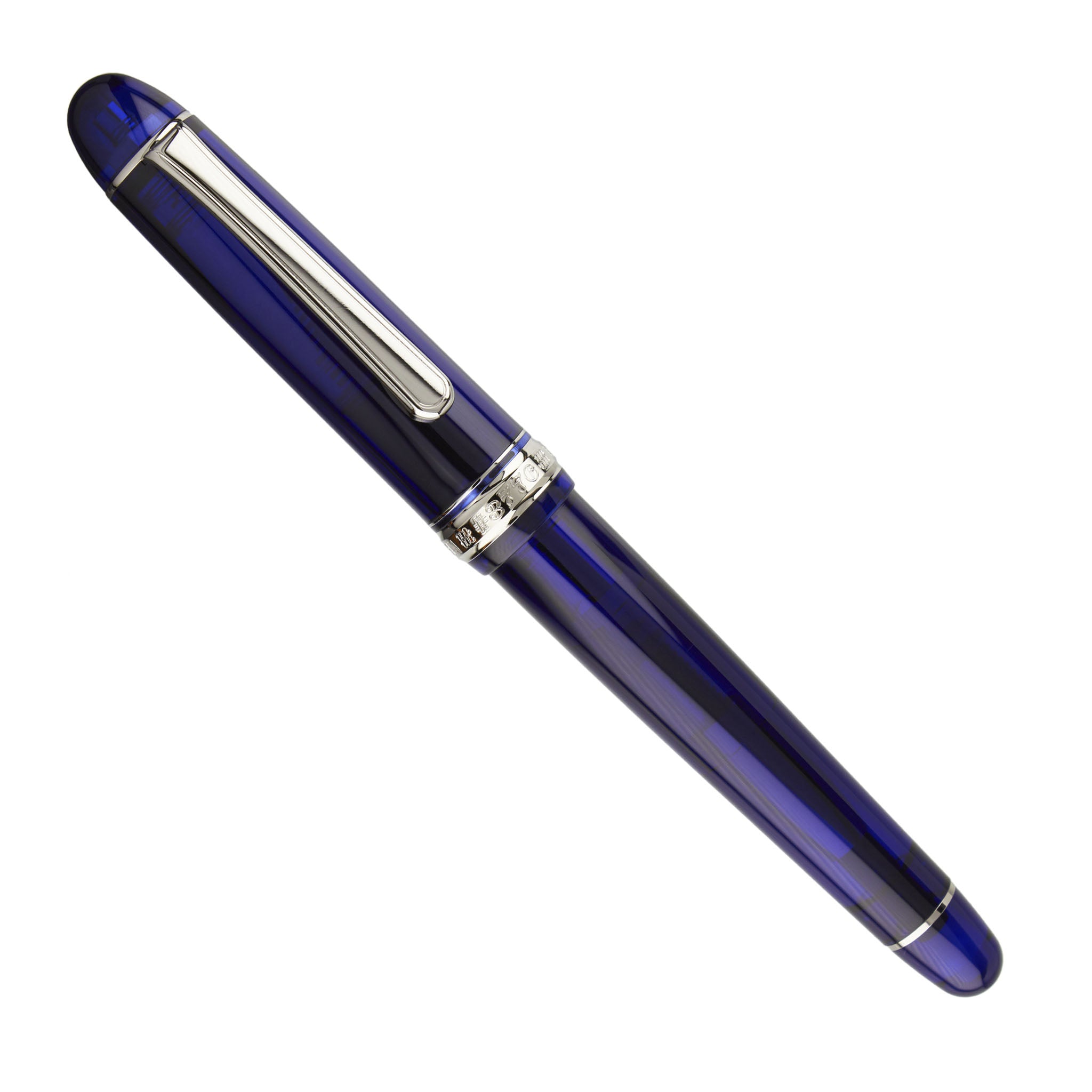Platinum 3776 Century Chartres Blue Rhodium