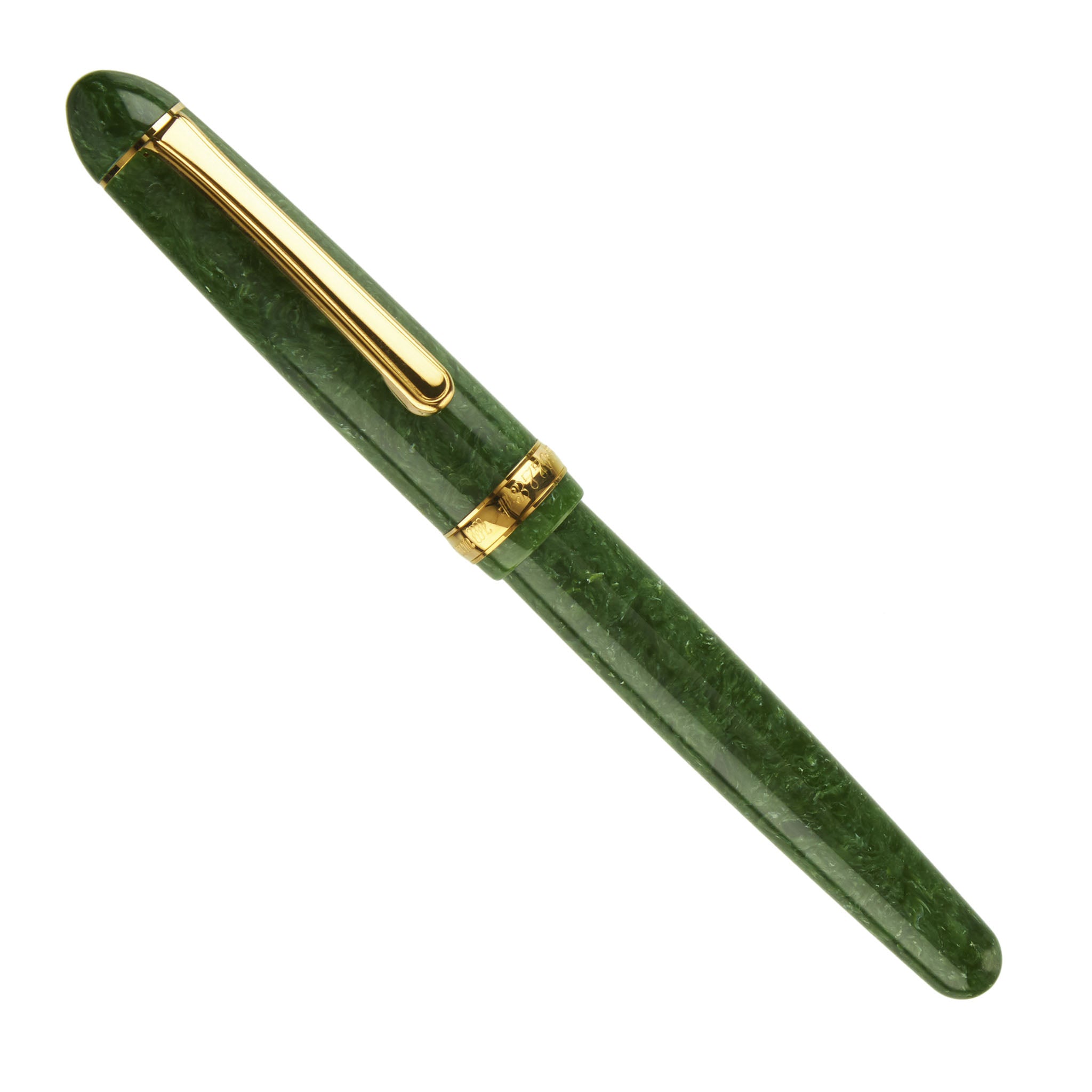 Platinum 3776 Celluloid Jade Green