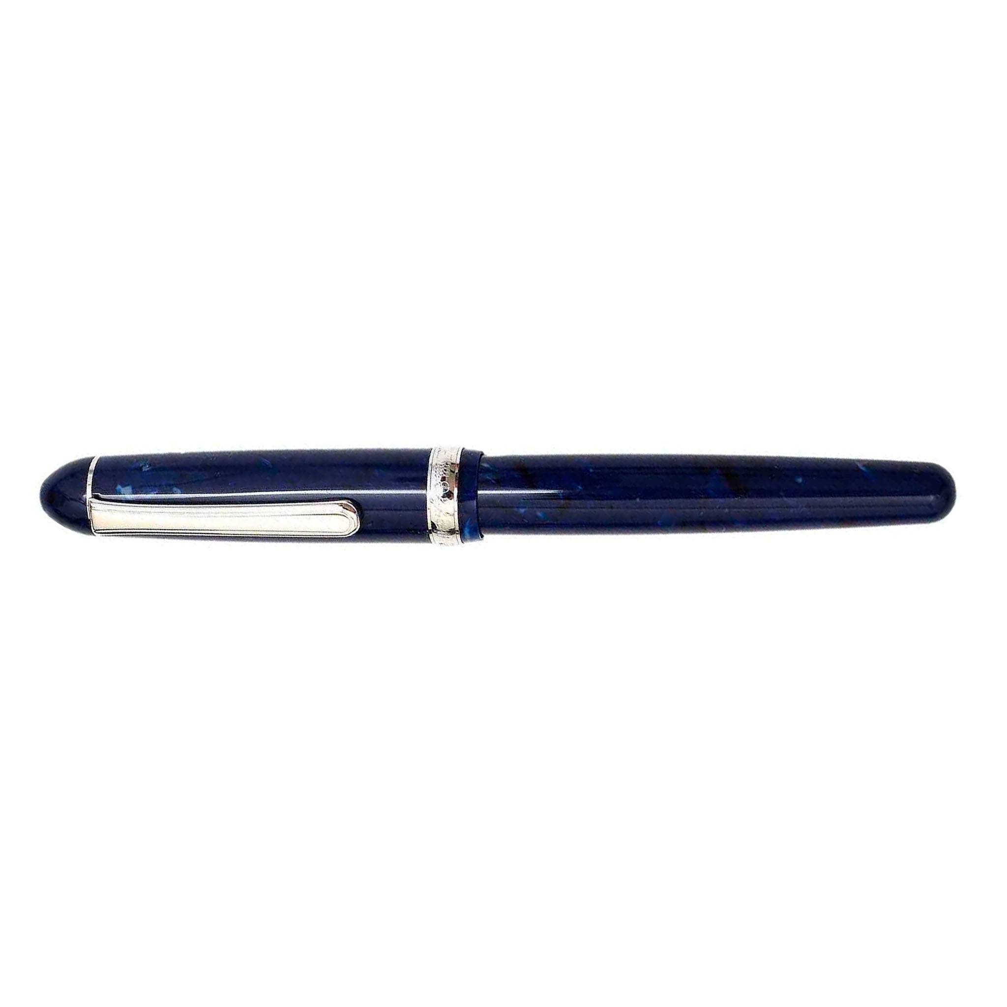 Platinum 3776 Celluloid Midnight Ocean Blue
