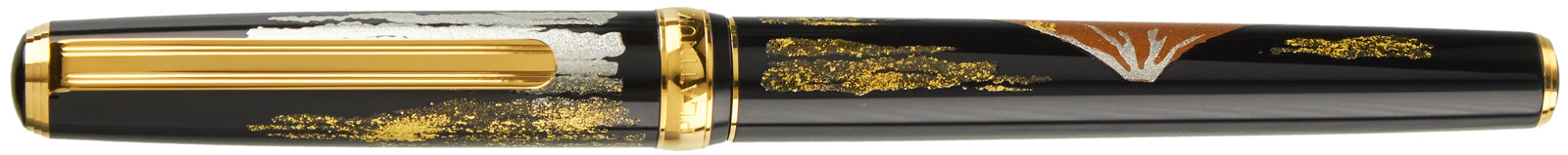 Platinum Classic Maki-e #58 Red Mount Fuji