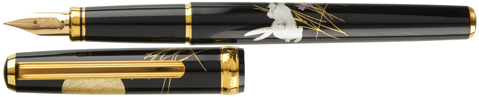 Platinum Classic Maki-e #87 Moon and Rabbit