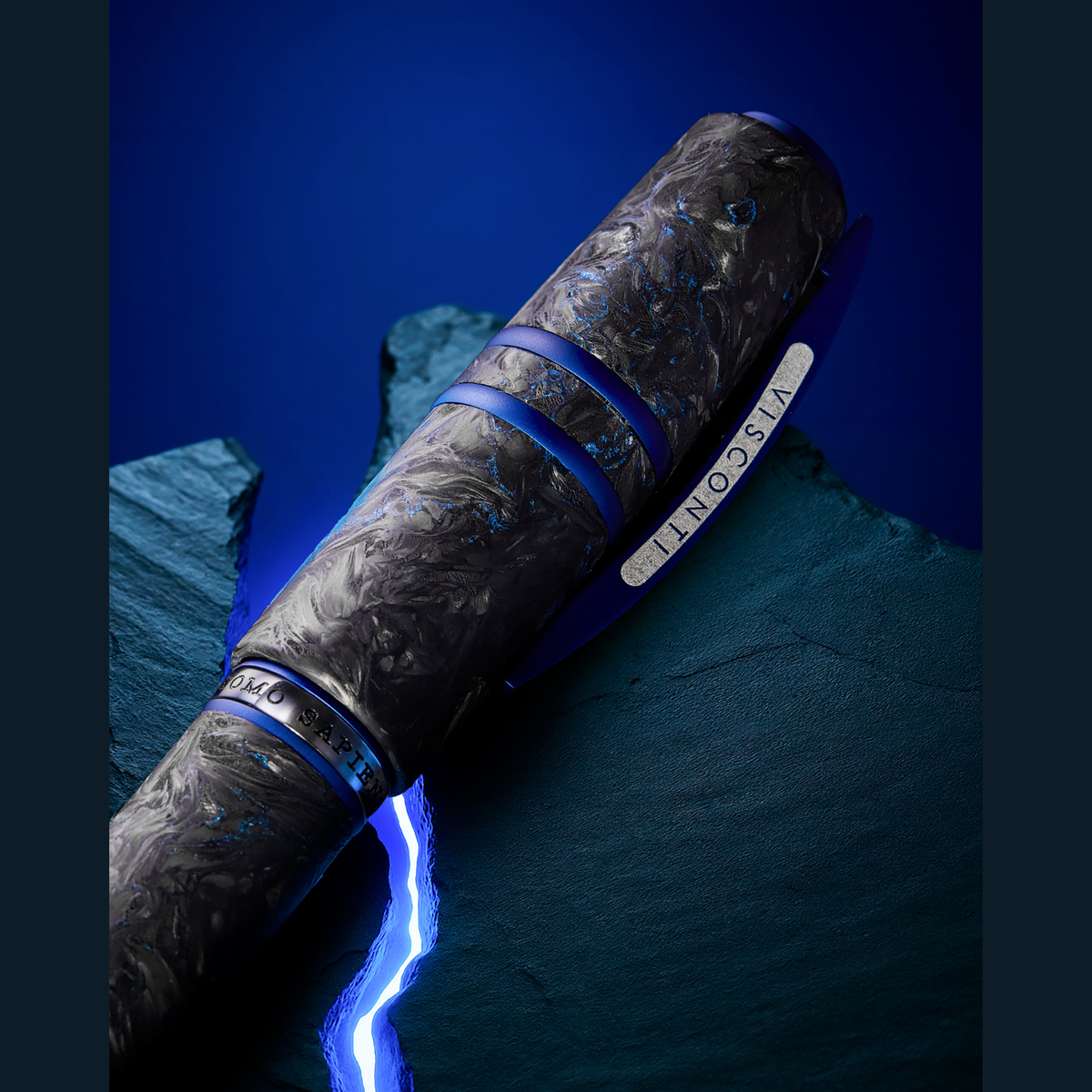 Visconti Homo Sapiens Carbon Abyssus Fountain Pen Collection