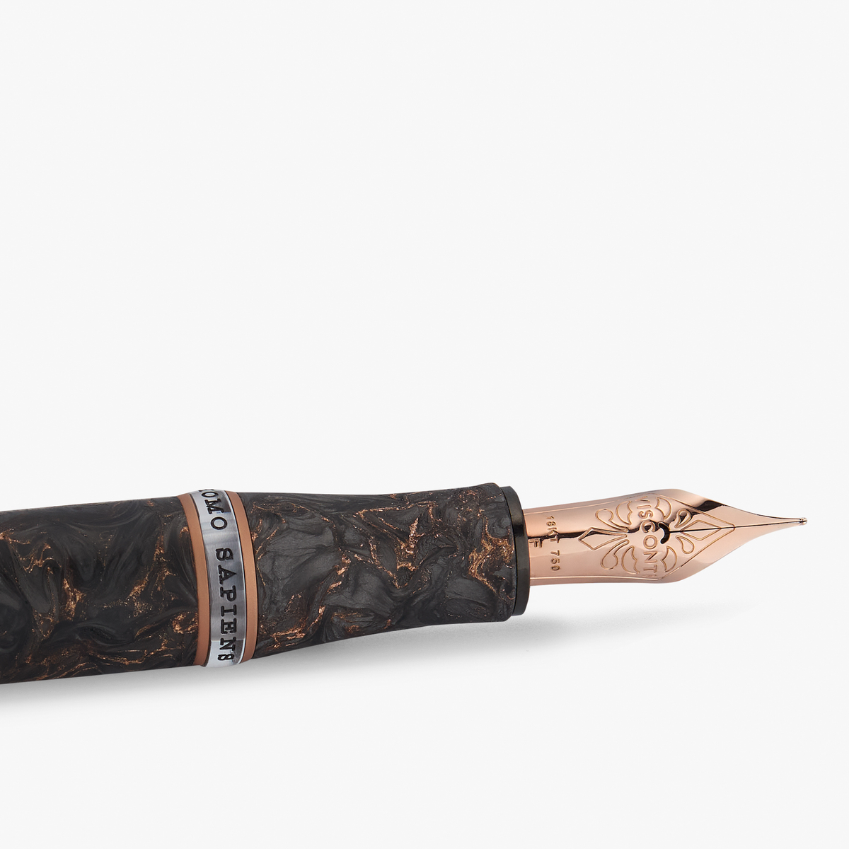 Visconti Homo Sapiens Carbon Rose Fountain Pen Collection