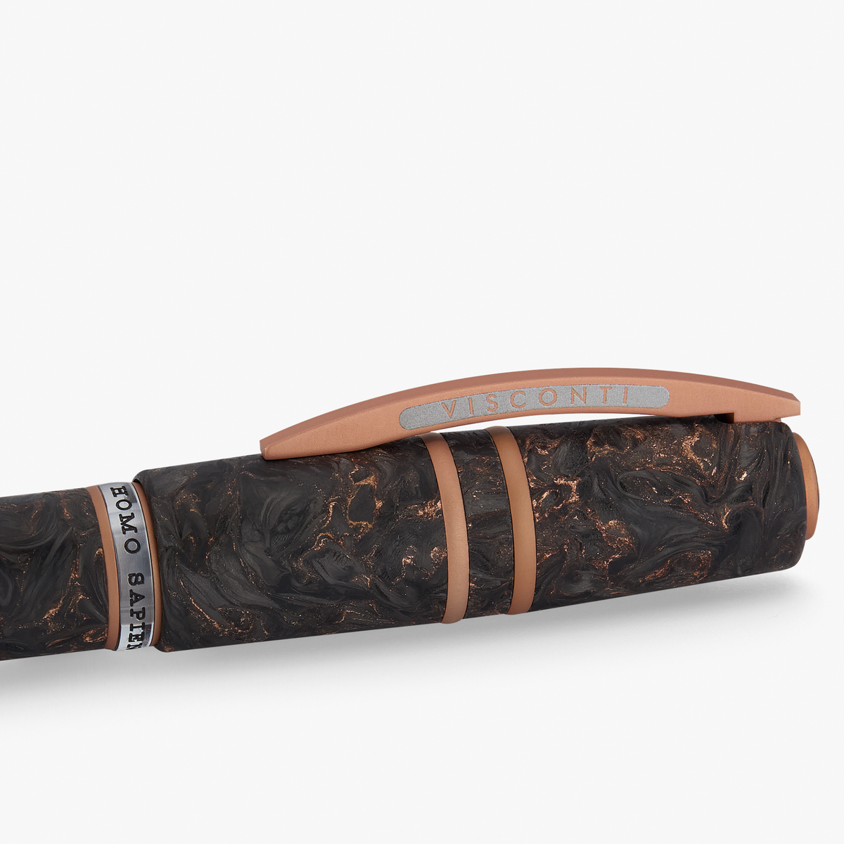 Visconti Homo Sapiens Carbon Rose Fountain Pen Collection