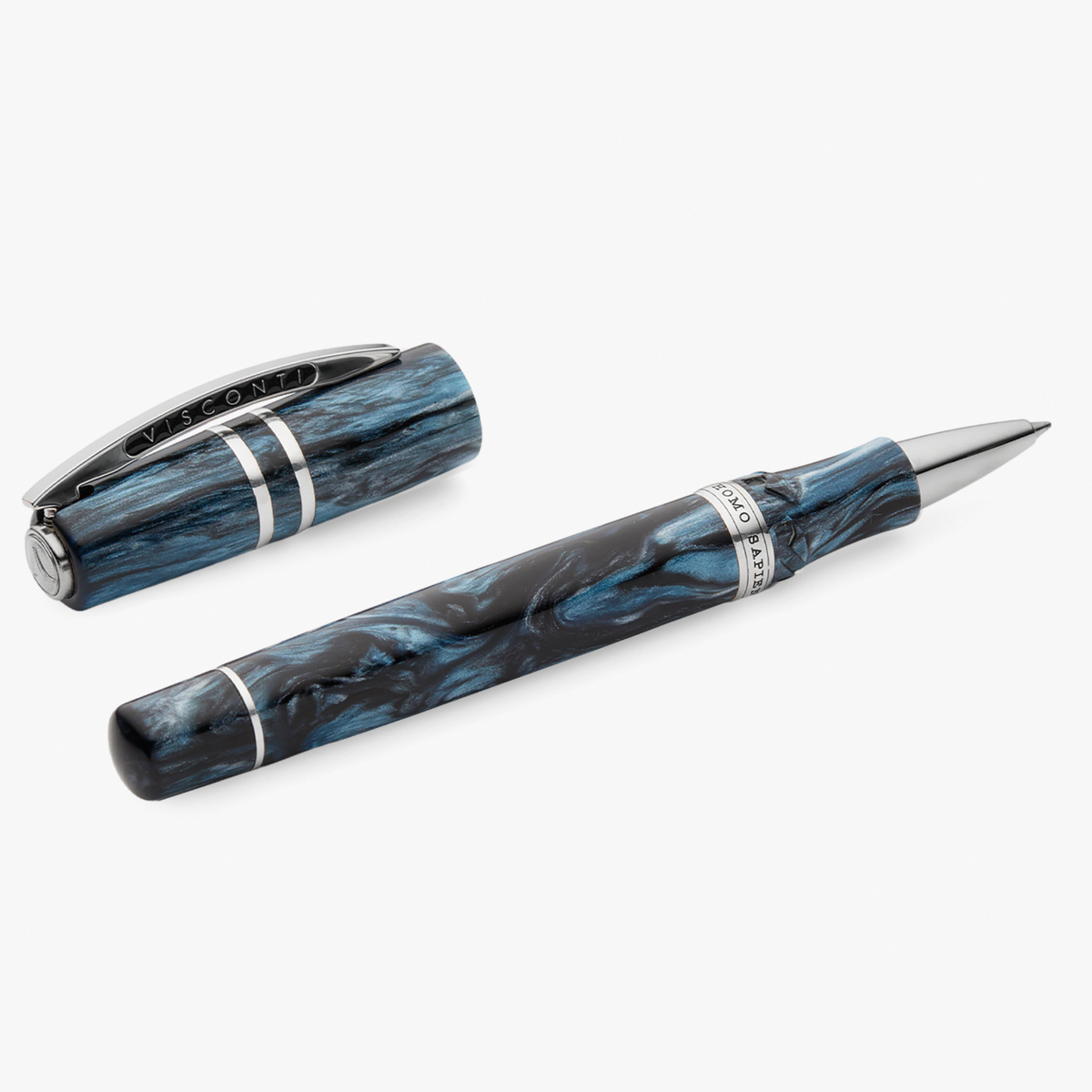 Visconti Limited Edition Homo Sapiens Dark Sapphire Rollerball Collection