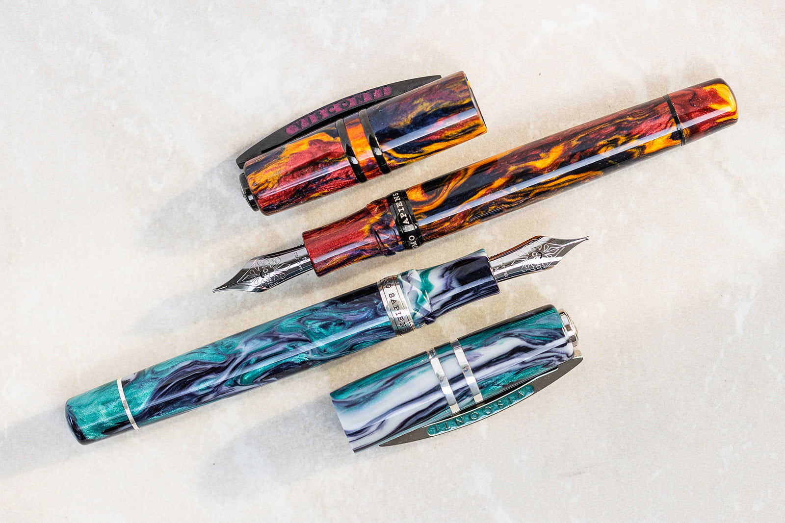 Visconti Homo Sapiens Earth Origins Fire - Fountain Pen