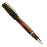 Visconti Medici Briarwood w/Gold Trim - Rollerball
