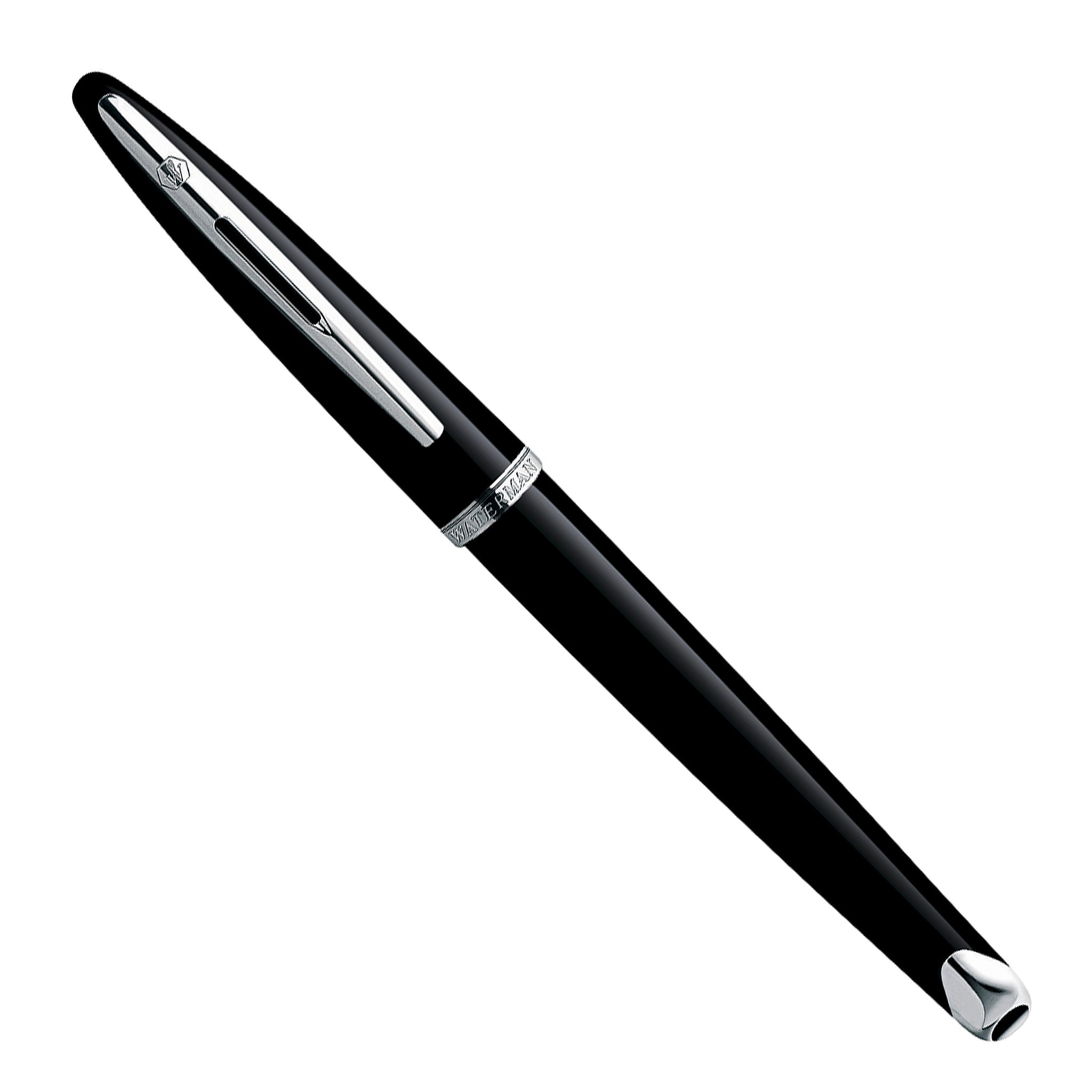Waterman Carene Black Sea Silver - Fountain Pen – Nibs-USA.com
