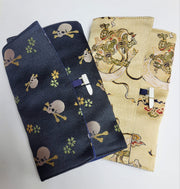 Nakaya Kyoto Nishijin-ori Triple Pen Pouch