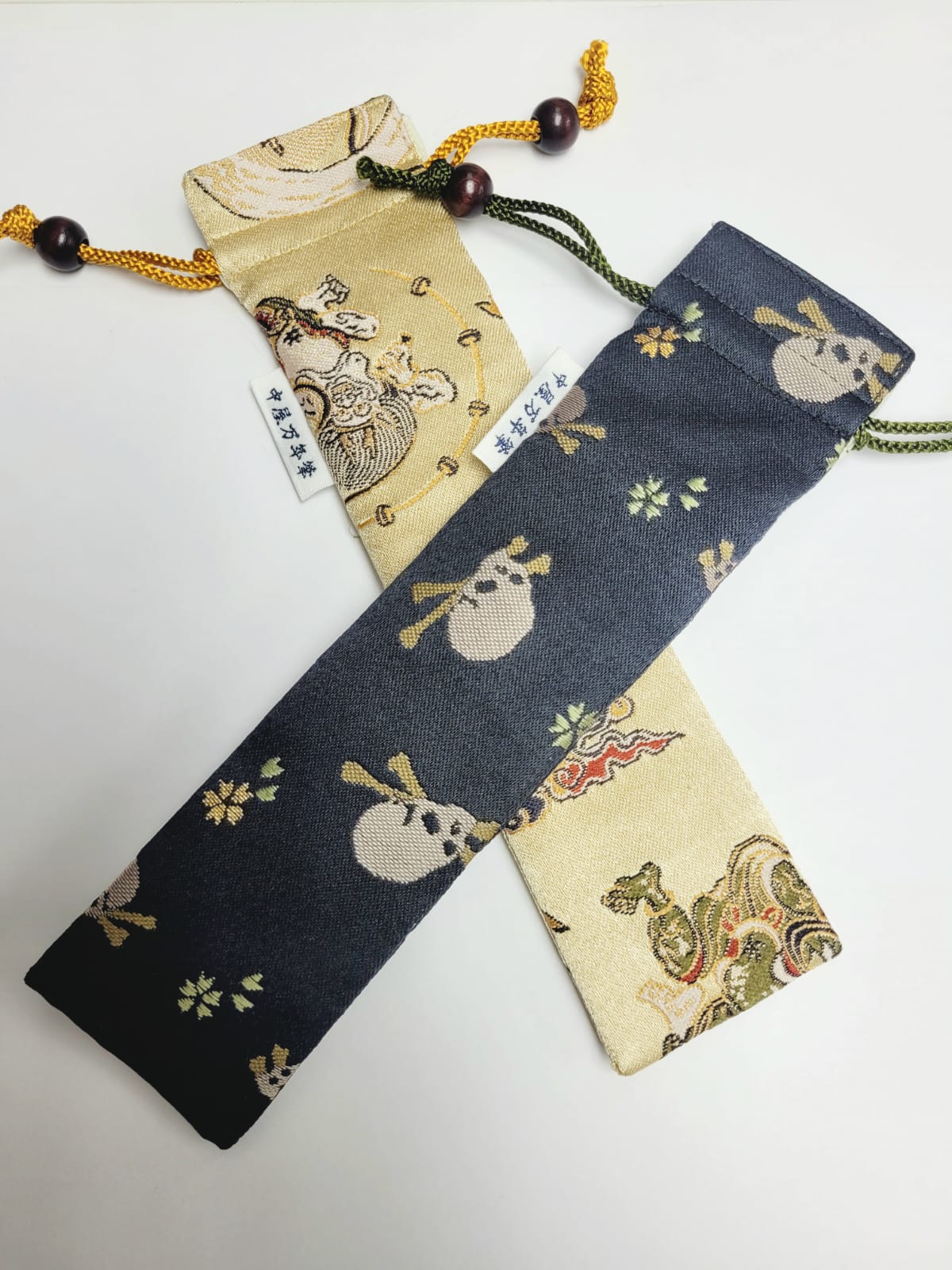 Nakaya Kyoto Nishijin-ori Single Pen Pouch