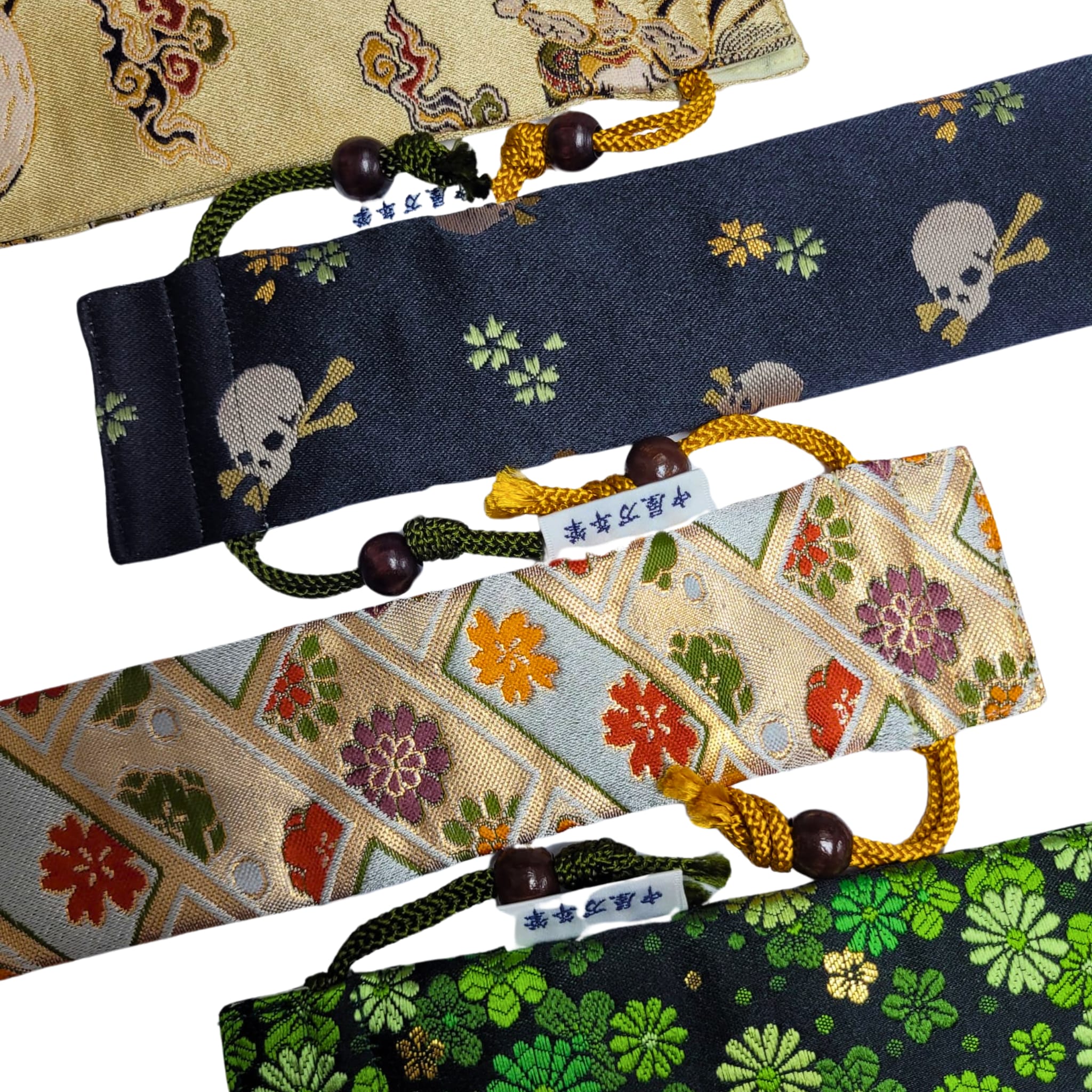 Nakaya Kyoto Nishijin-ori Single Pen Pouch