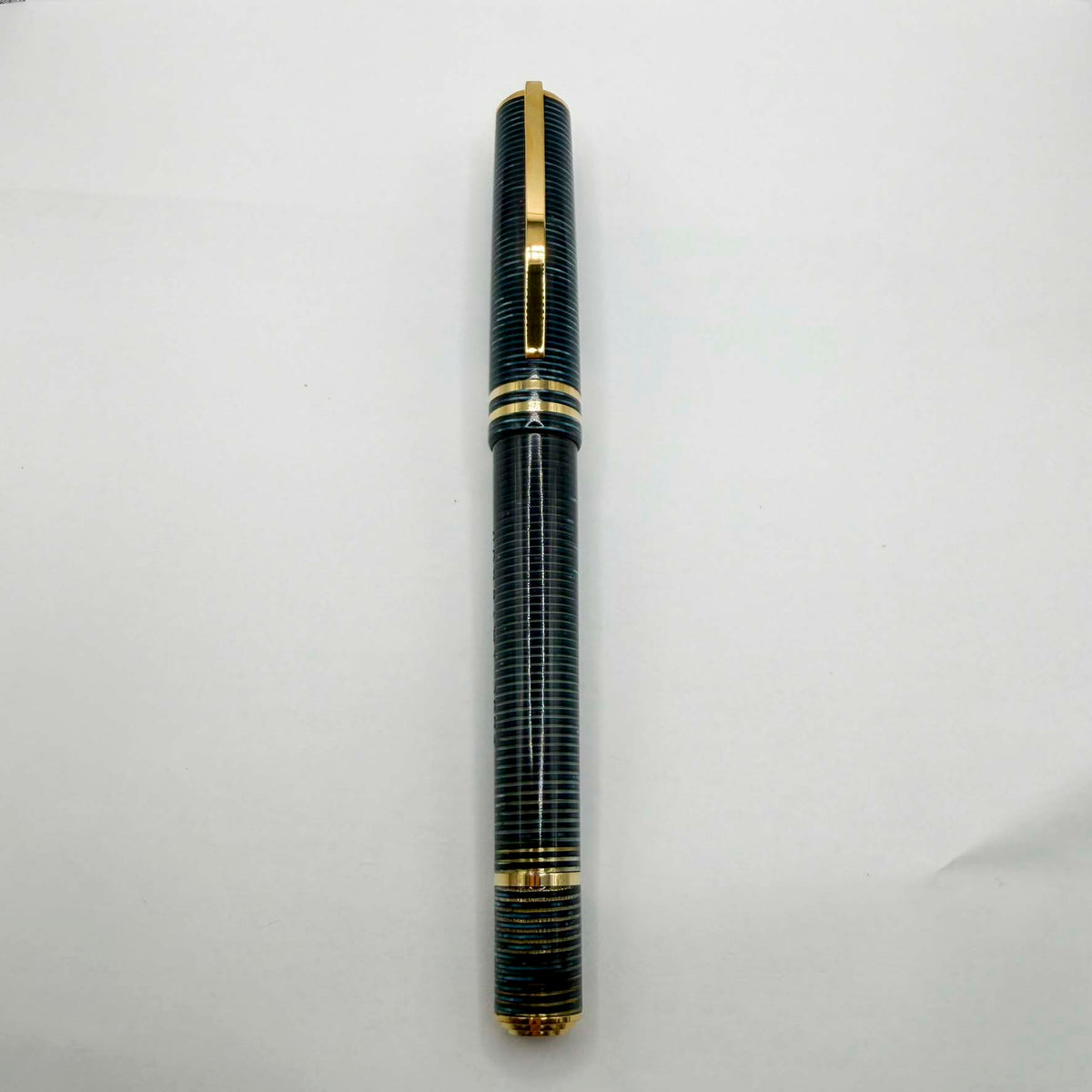 Visconti Honors the 90th Anniversary of Italy's Iconic Corsani Pen Shop Realized in the Final Stock of the Blue "Wall Street" Layered Celluloid  - Fountain Pen (An Edition of Only 20 Pens!)