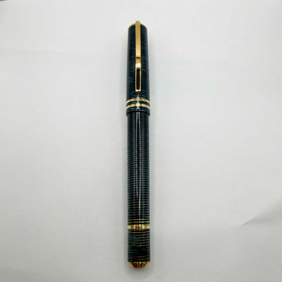 Visconti Honors the 90th Anniversary of Italy's Iconic Corsani Pen Shop Realized in the Final Stock of the Blue "Wall Street" Layered Celluloid  - Fountain Pen (An Edition of Only 20 Pens!)
