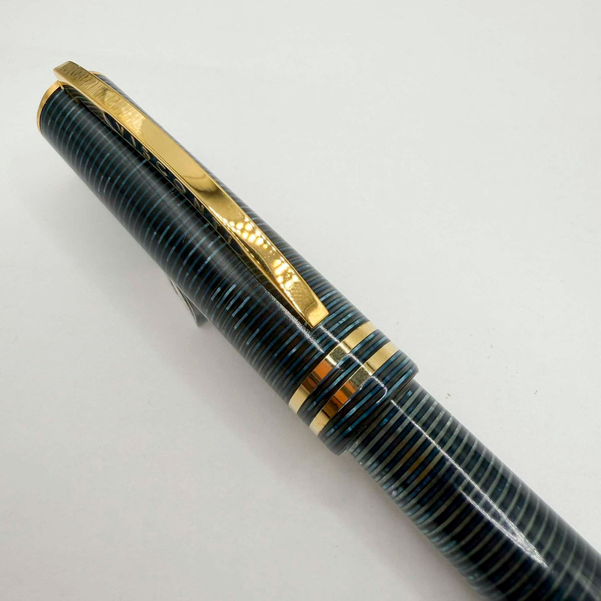 Visconti Honors the 90th Anniversary of Italy's Iconic Corsani Pen Shop Realized in the Final Stock of the Blue "Wall Street" Layered Celluloid  - Fountain Pen (An Edition of Only 20 Pens!)