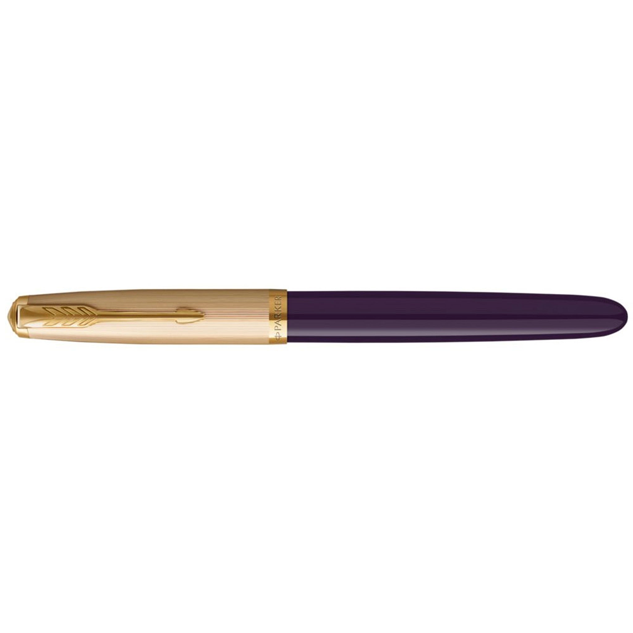 Parker 51 Deluxe Plum Gold - Fountain Pen