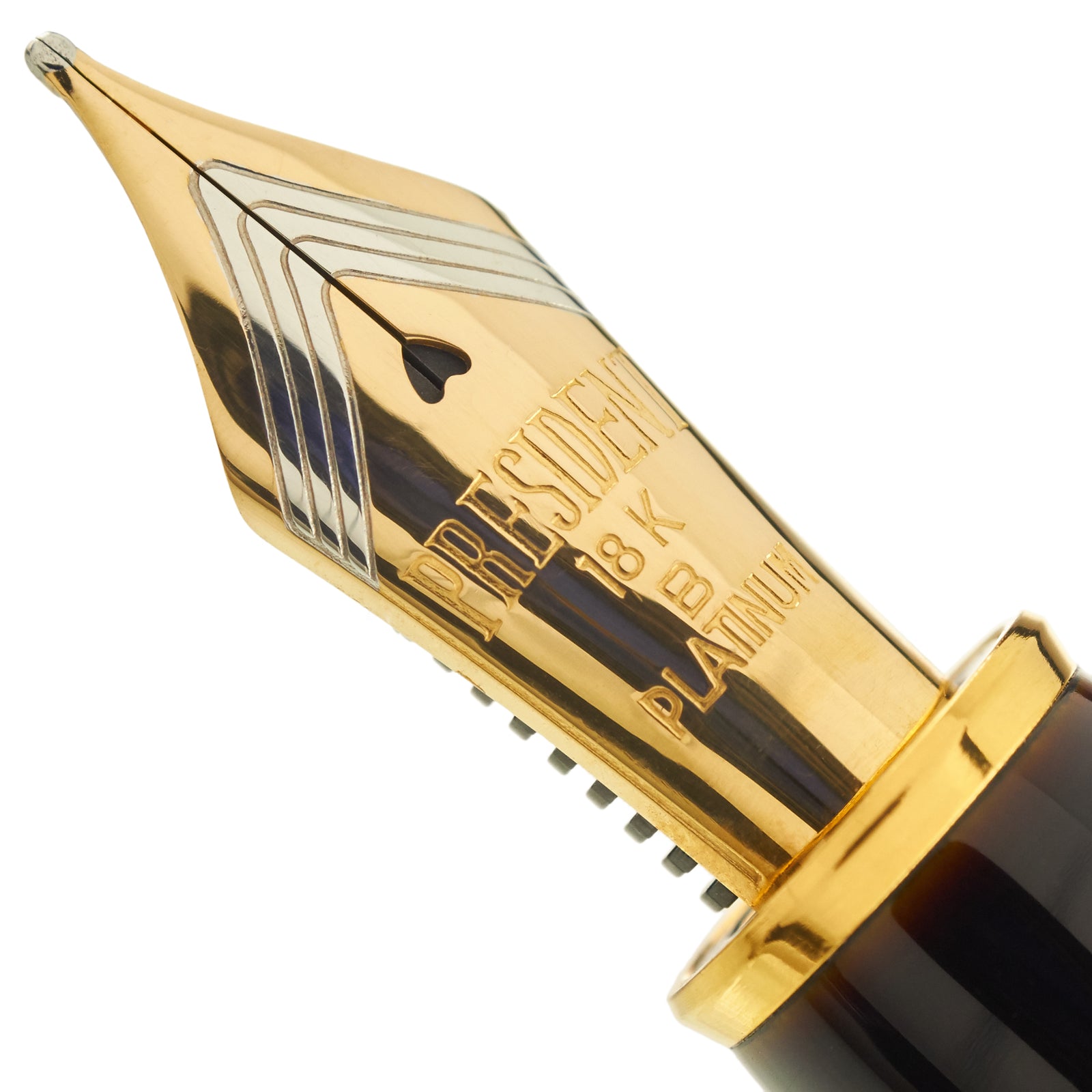 Platinum Izumo Urushi Biwatame - nibs.com